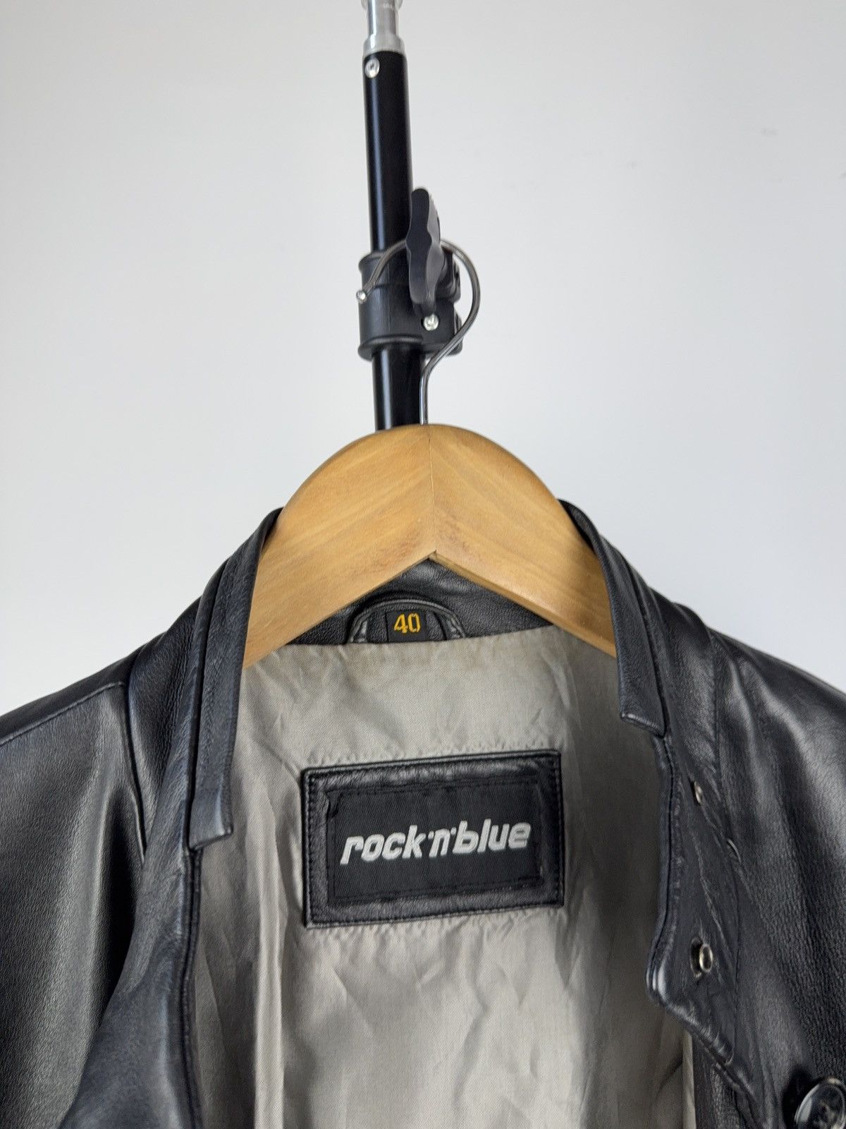 Vintage Vintage 90s Leather Opium Punk Coat Trench Retro Y2K Size M / US 6-8 / IT 42-44 - 14 Thumbnail