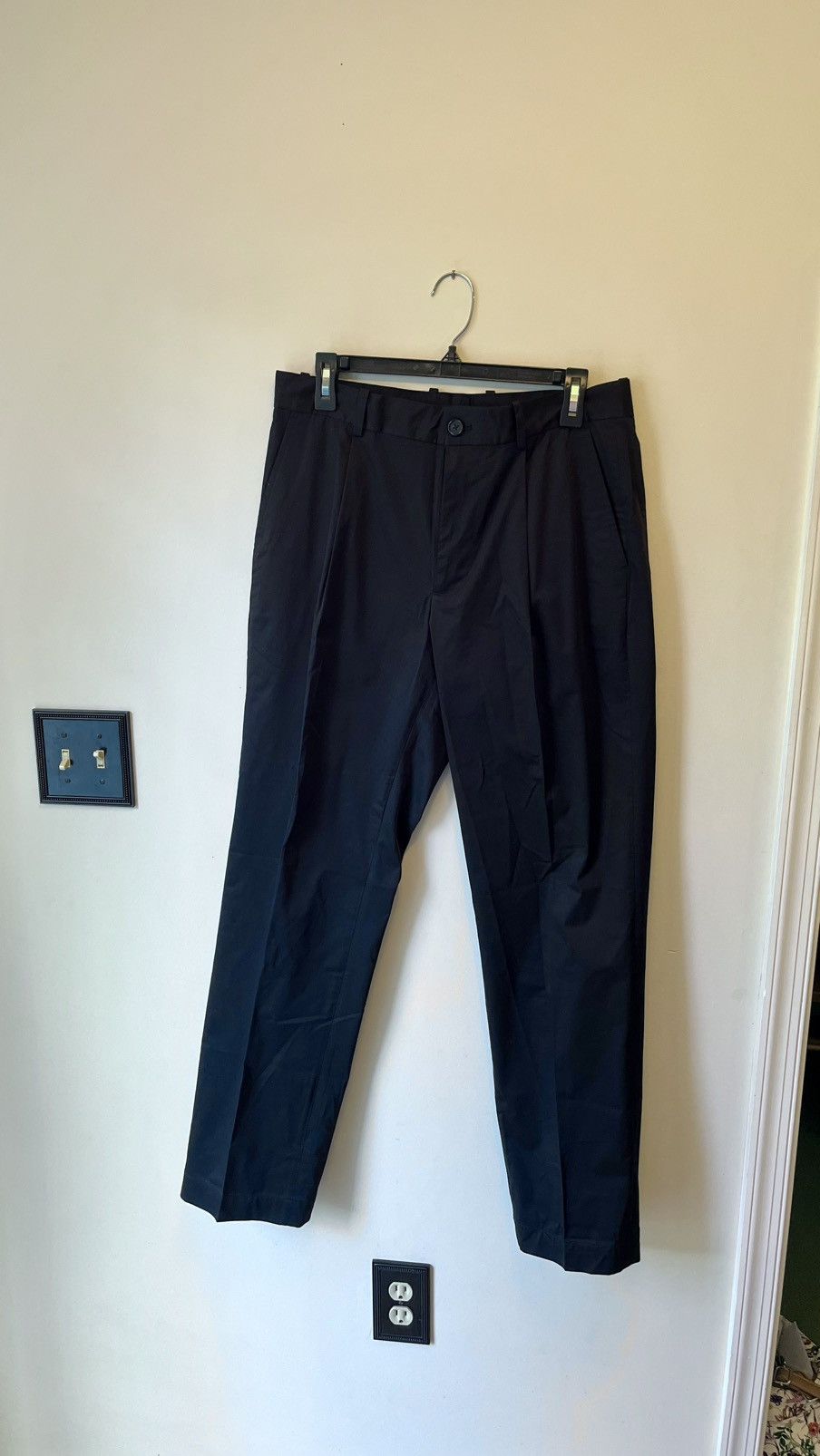 Wynona 100% Cotton Formal Pleated Trousers