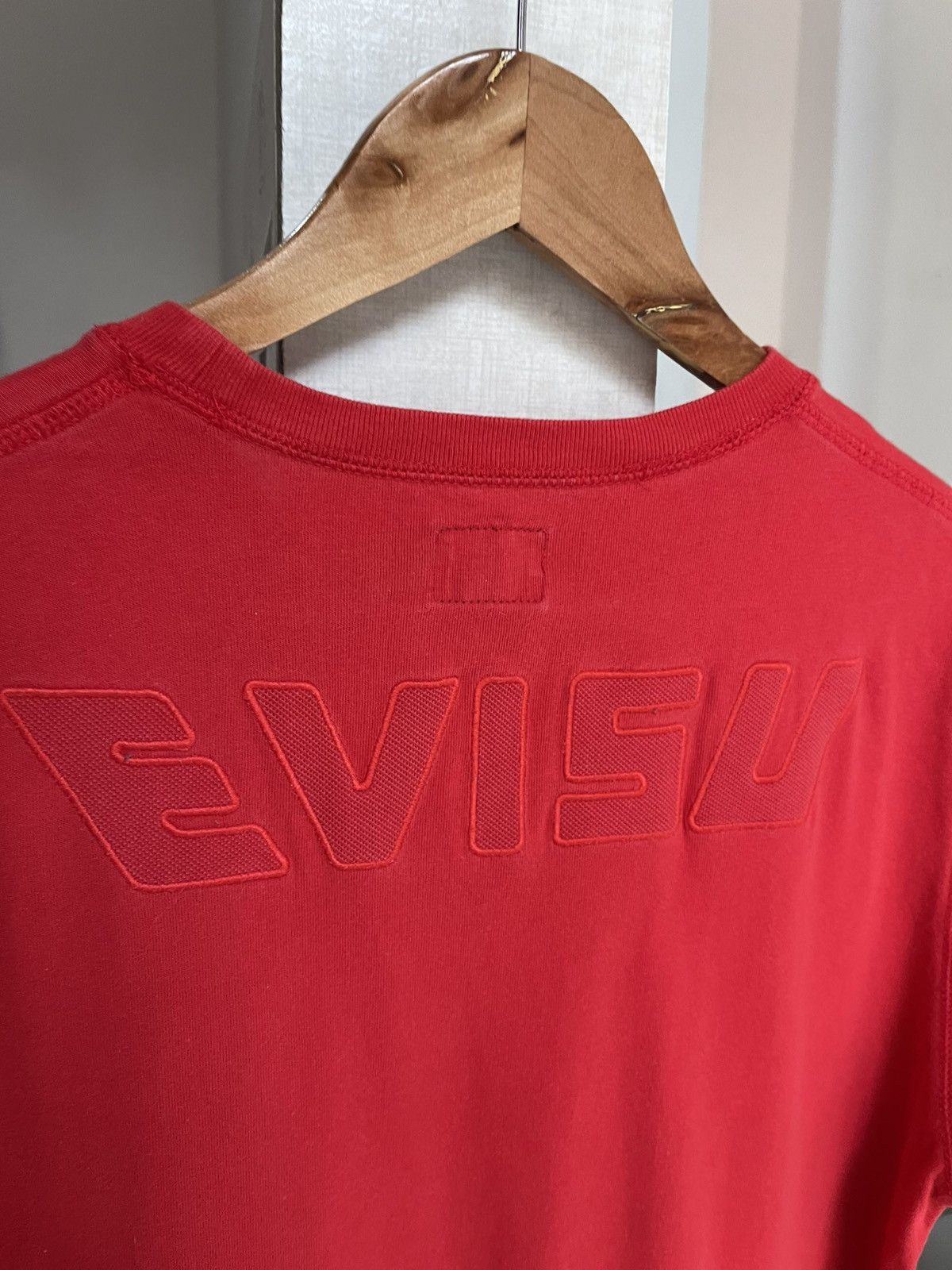 Evisu Evisu Red On Red t shirt Size US L / EU 52-54 / 3 - 3 Thumbnail