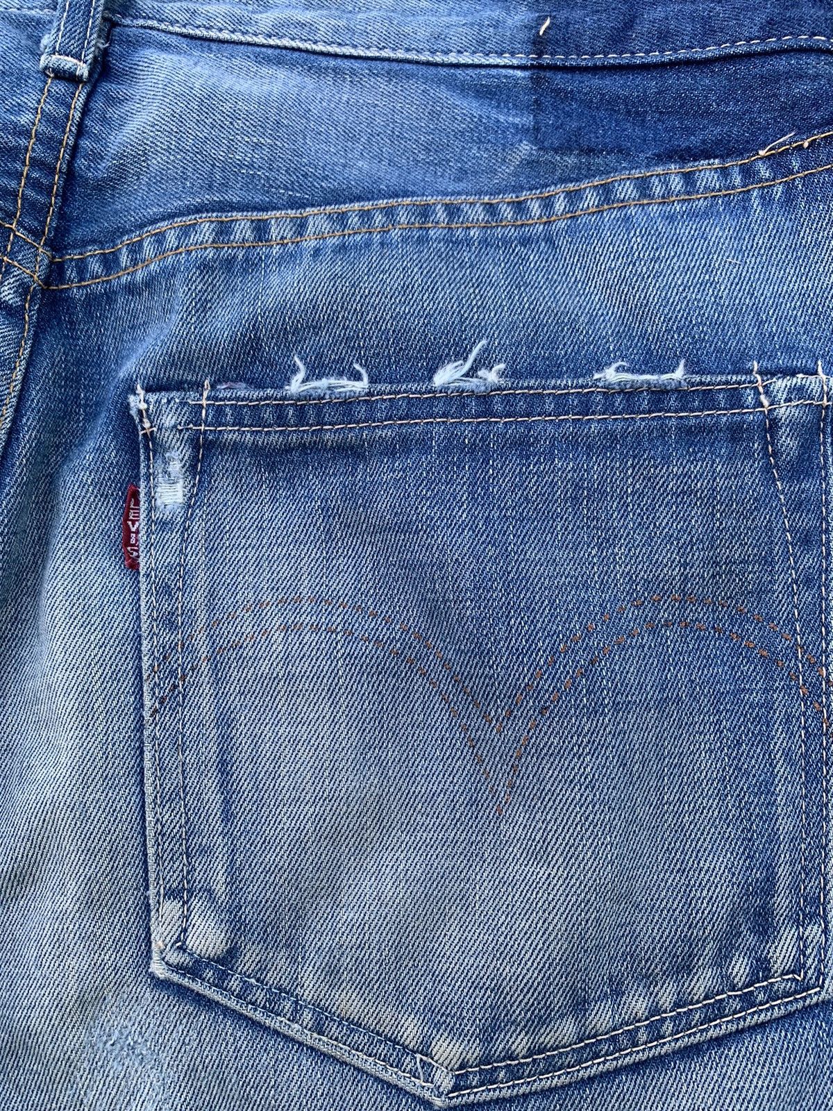 Levi's VINTAGE LEVIS 501 BIG E LVC DISTRESSED DENIM Size US 34 / EU 50 - 18 Thumbnail