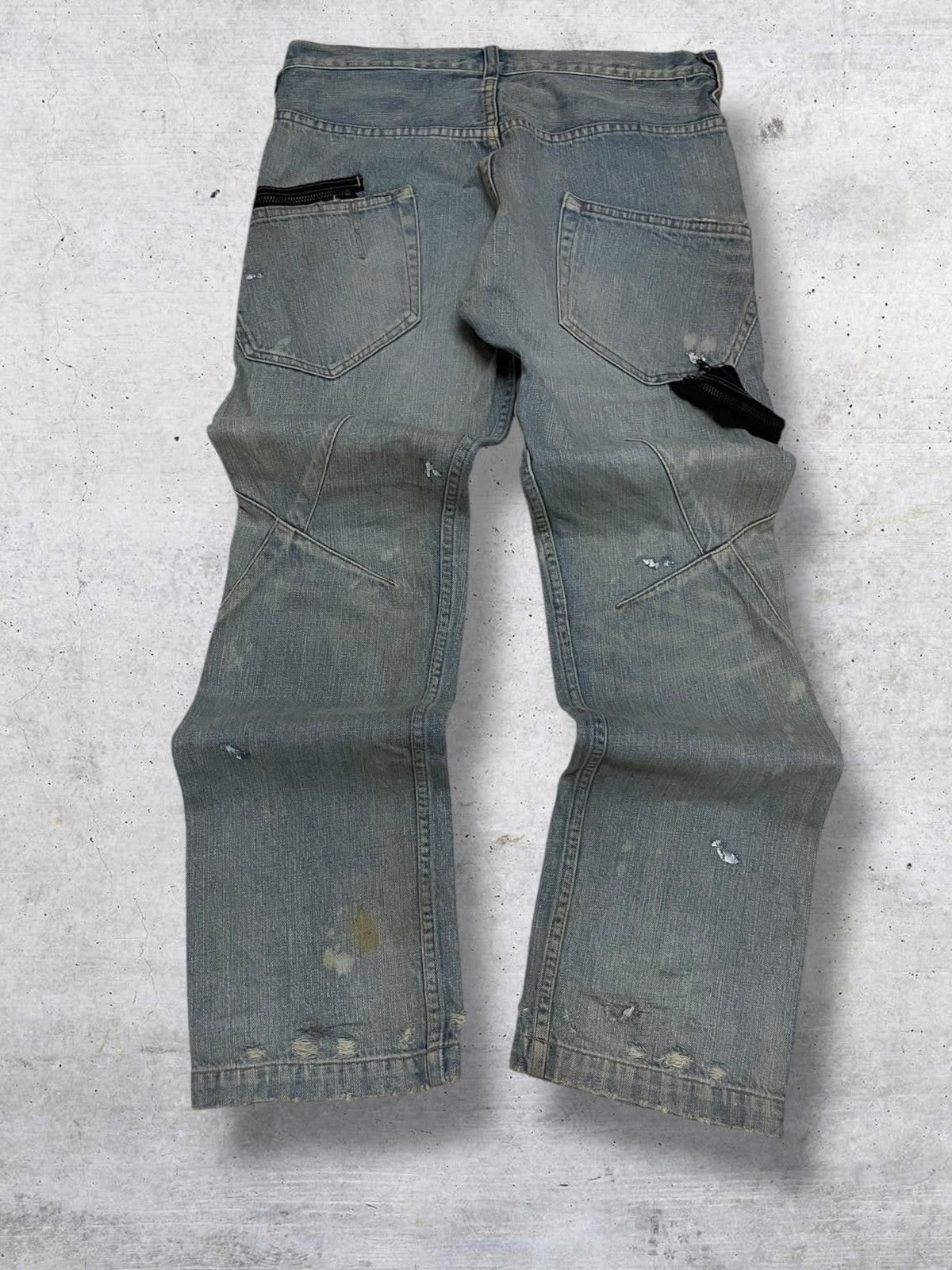 Japanese Brand VINTAGE RNA PUNK JAPAN DESIGNER 90S OLD MUDWASH CARPENTER Size US 31 - 11 Thumbnail
