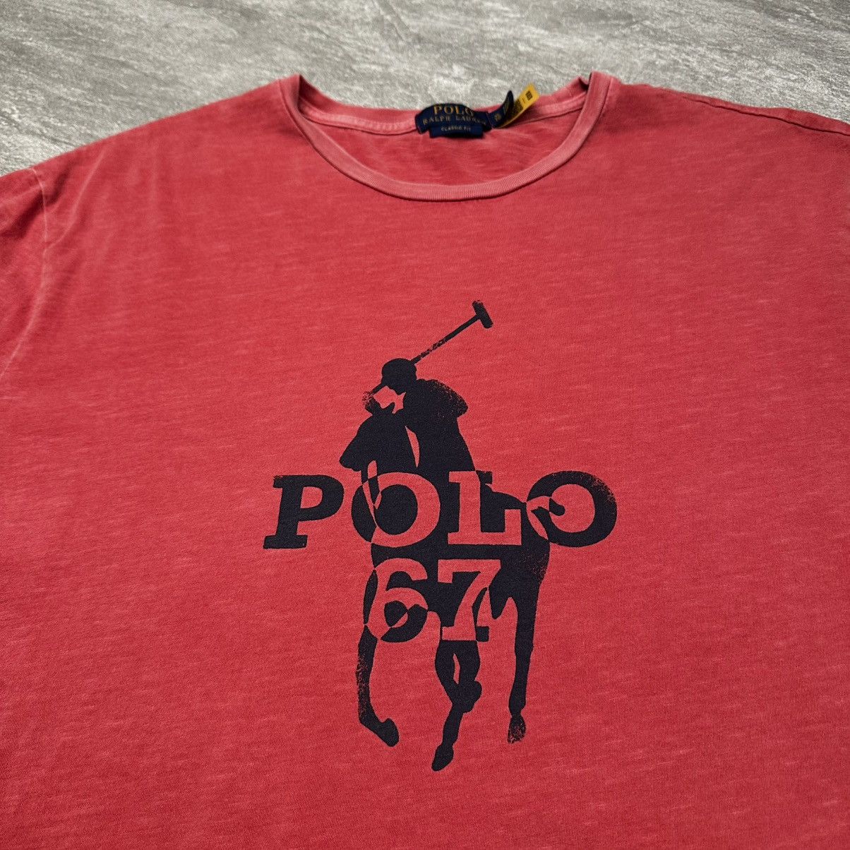 Polo Ralph Lauren Polo Ralph Lauren Big Pony RL67 T-Shirt Classic Fit Printed Size US XL / EU 56 / 4 - 2 Thumbnail
