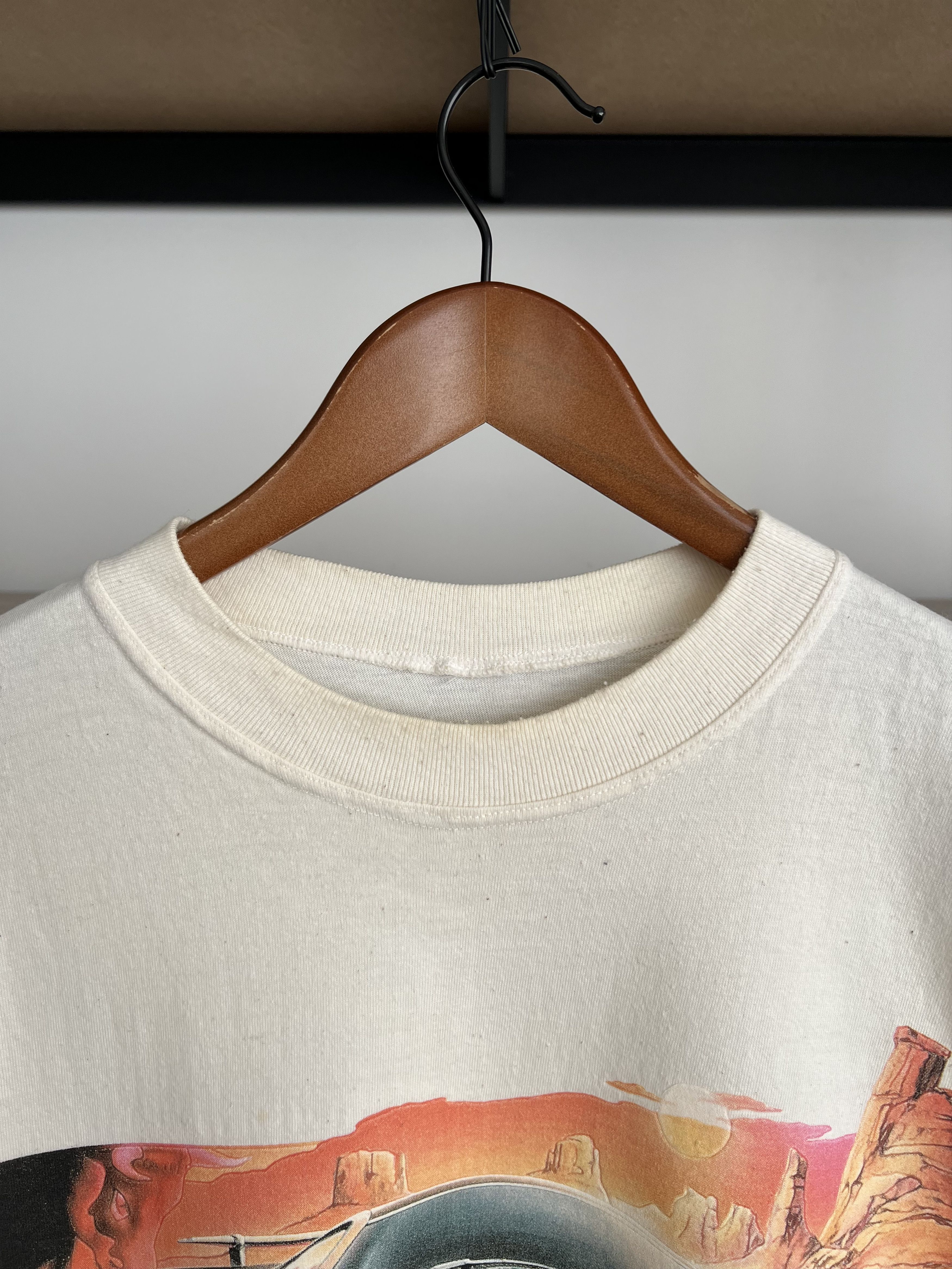 Vintage Vintage 1996 Lamborghini Diablo Promo White T-shirt Size US L / EU 52-54 / 3 - 15 Thumbnail