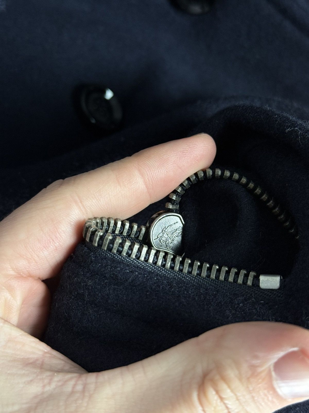 Burberry Burberry Brit Double Breasted Women’s Wool Coat Jacket Size8 Size M / US 6-8 / IT 42-44 - 10 Thumbnail
