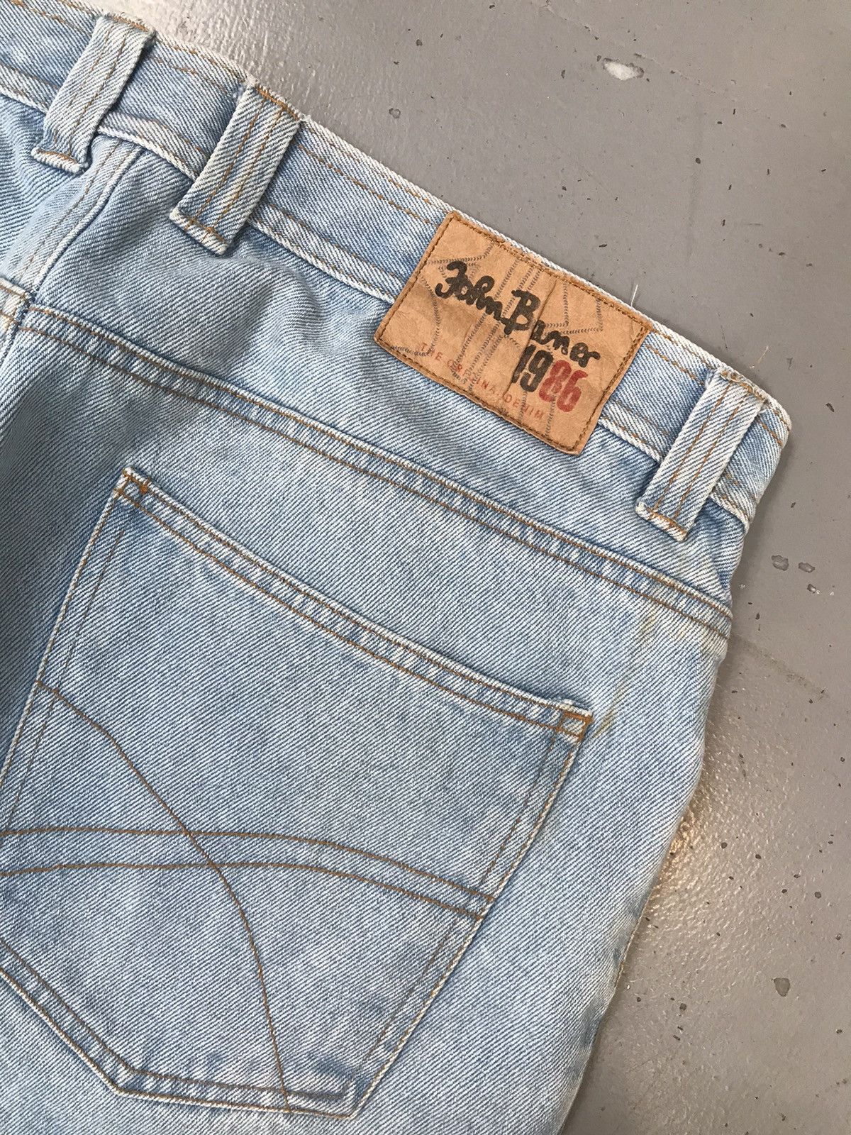 JNCO × Southpole × Vintage Vintage earn baner skater denim jort Size US 34 / EU 50 - 8 Thumbnail