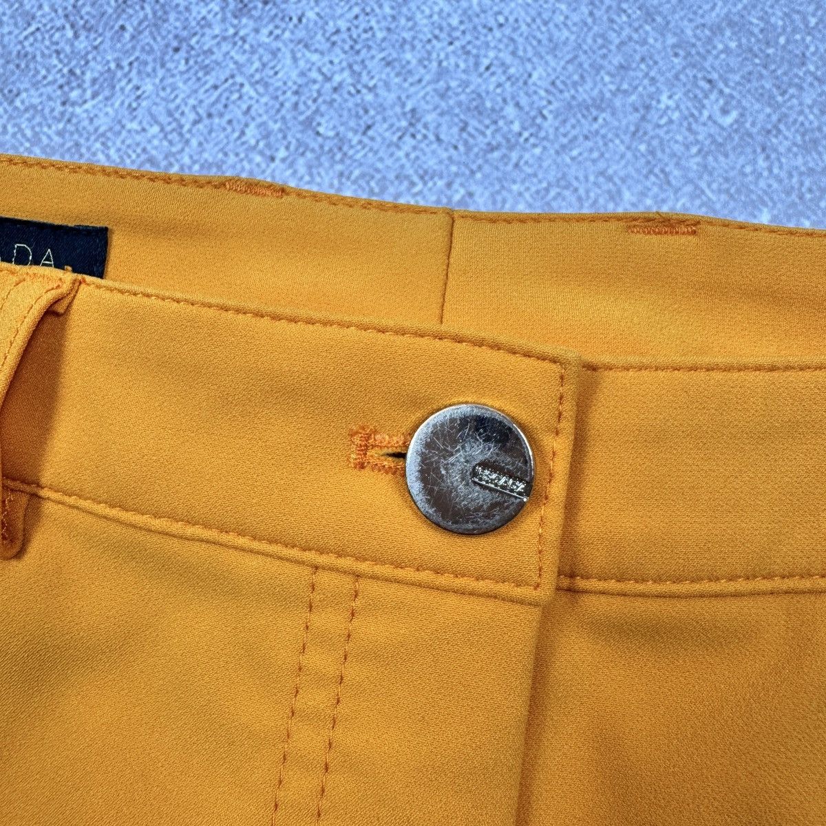 Escada Women's Escada Tygan orange stretch skinny pants size 34 Size 24" / US 00 / IT 34 - 6 Thumbnail