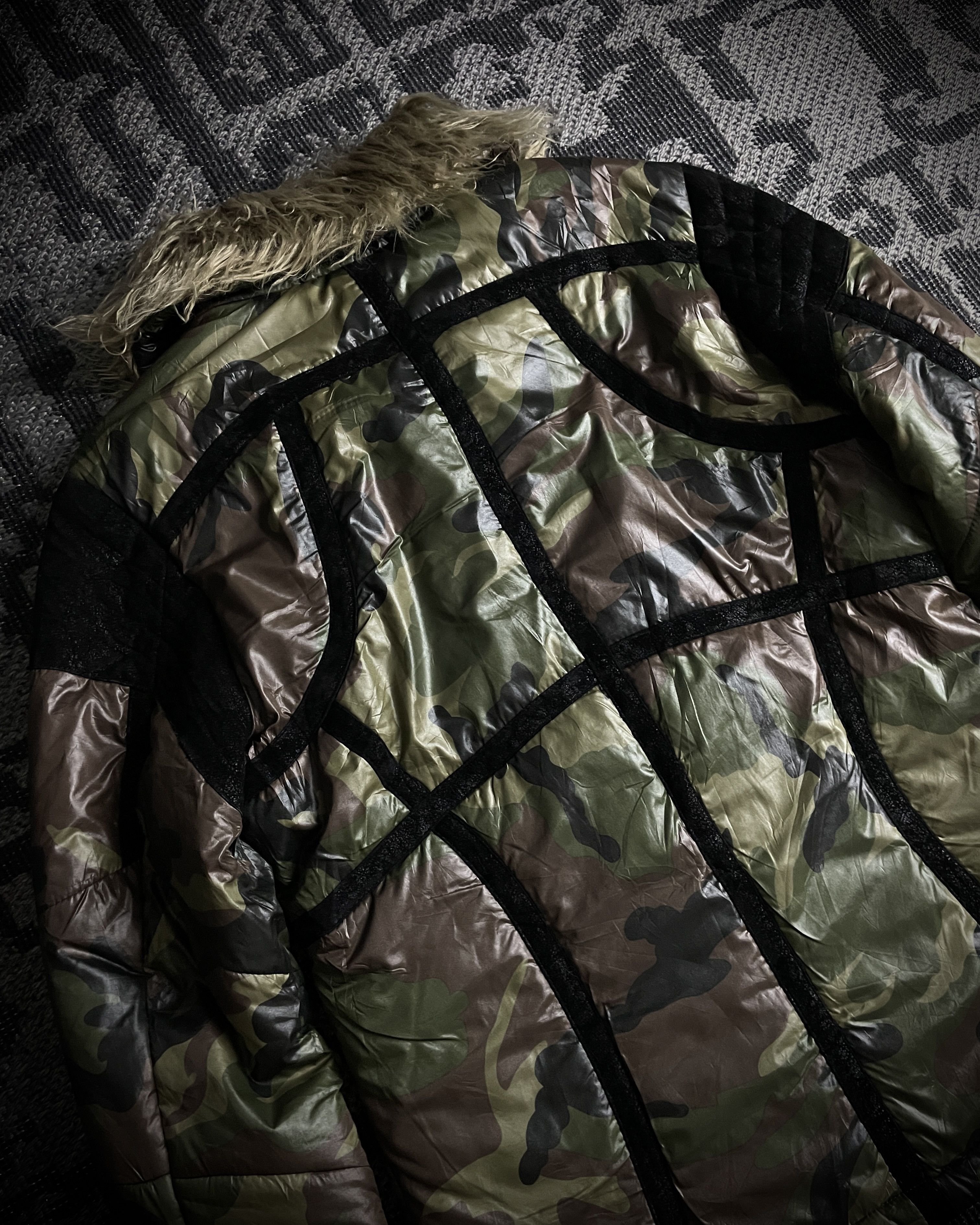Japanese Brand ICOM Tactical Fur-Collar Puffer Jacket Size US M / EU 48-50 / 2 - 5 Thumbnail