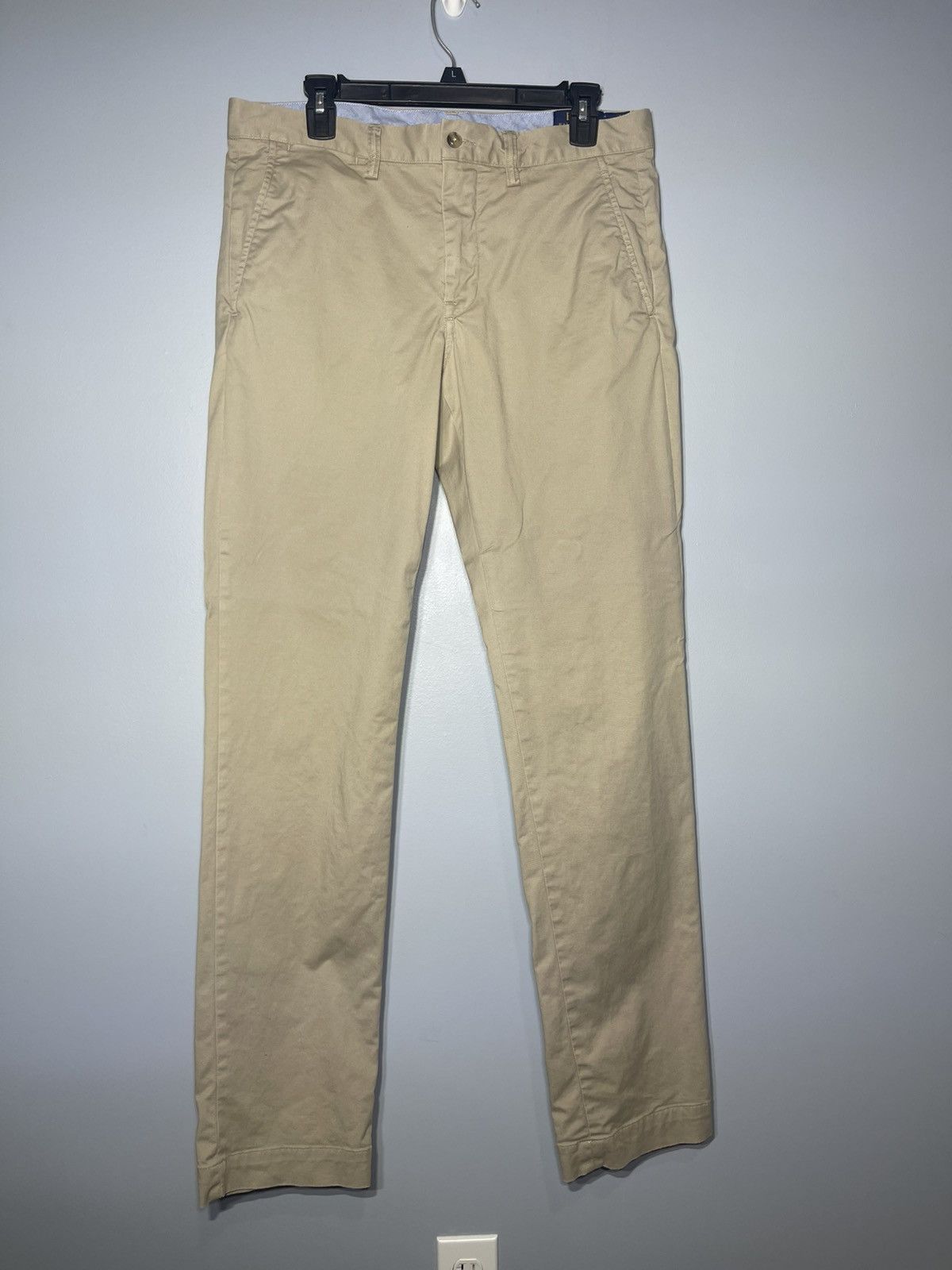 Polo Ralph Lauren Polo Ralph Lauren Chino Sz 32x34 Khaki Stretch Straight Fit Size US 32 / EU 48 - 2 Thumbnail