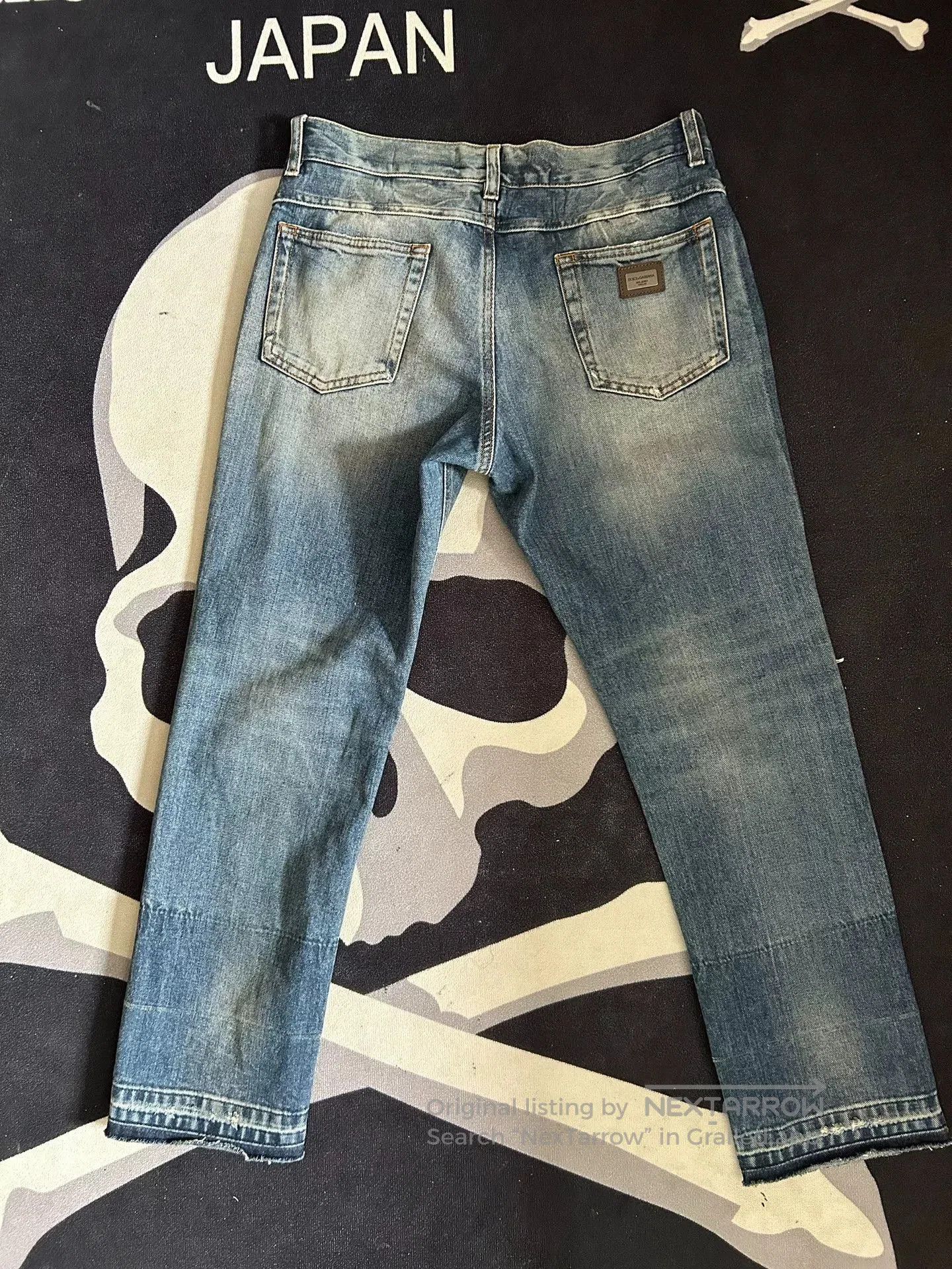 Dolce & Gabbana Dolce & Gabbana Skull Denim Jeans. Size US 30 / EU 46 - 6 Thumbnail