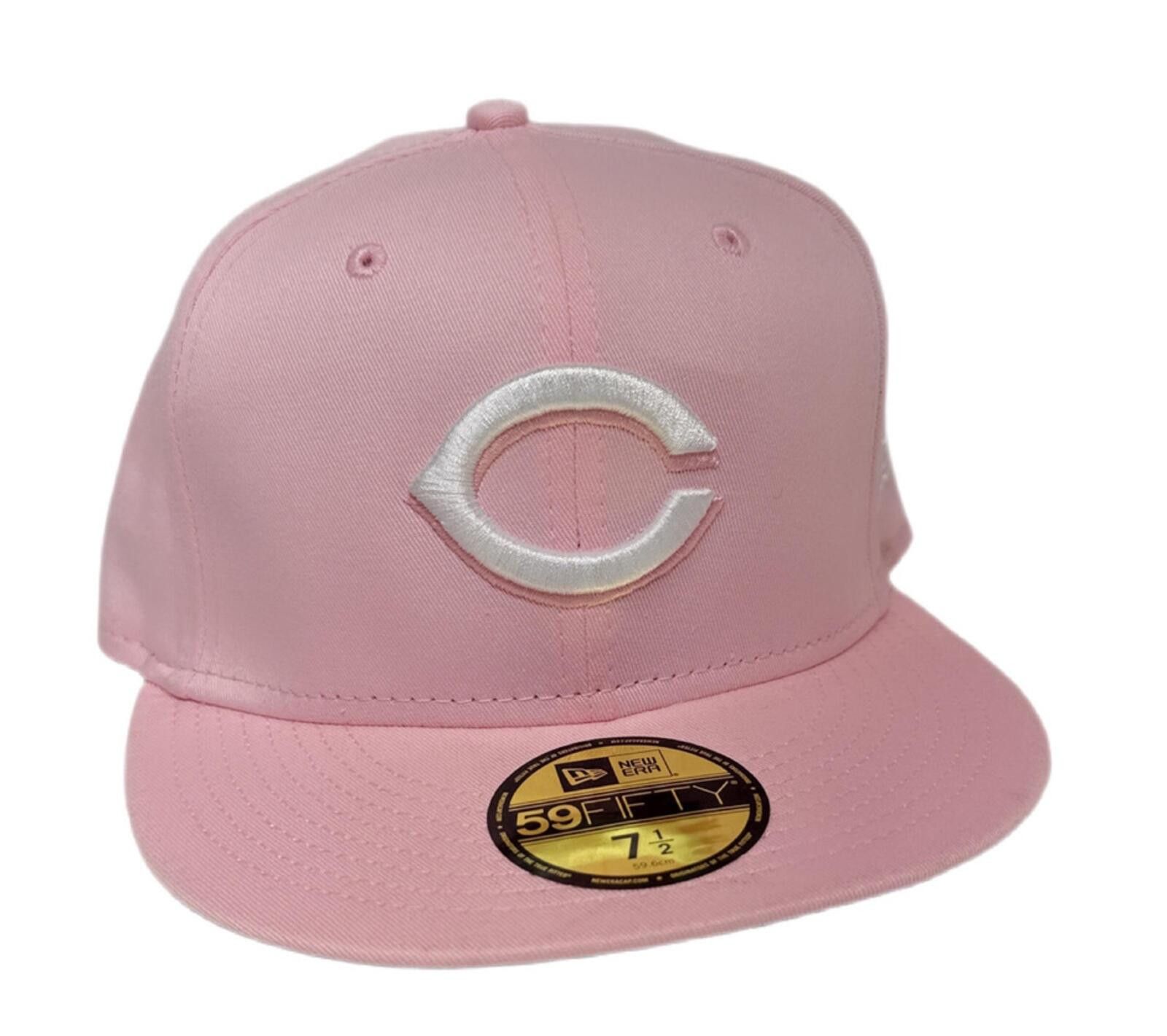 New Era New Era Cincinnati Reds Pastel Pink 59FIFTY 7 1/2 Size ONE SIZE - 2 Thumbnail