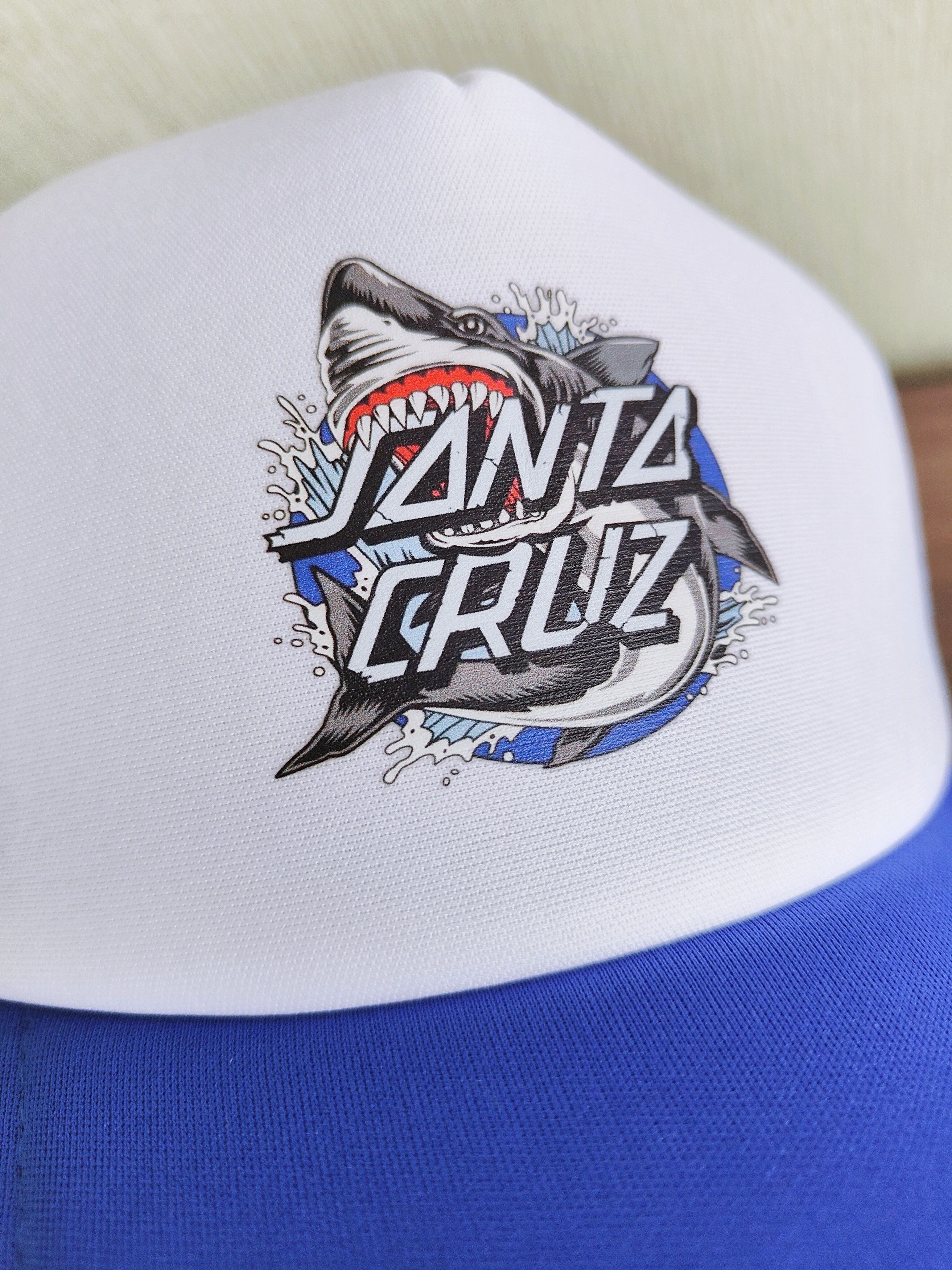 Santa Cruz Skateboards Santa Cruz Trucker Cap Santa Cruz Cap Size ONE SIZE - 8 Thumbnail