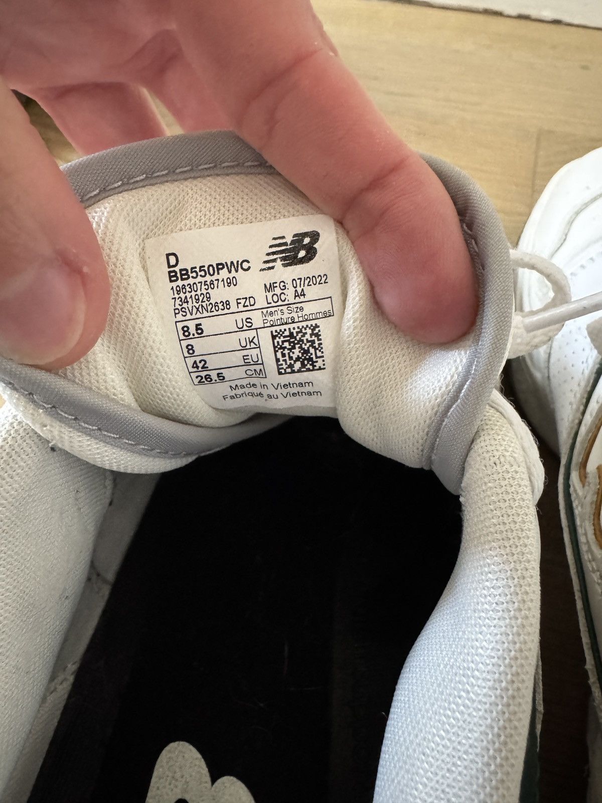 New Balance New balance 550 size 8.5 Size US 8.5 / EU 41-42 - 6 Thumbnail