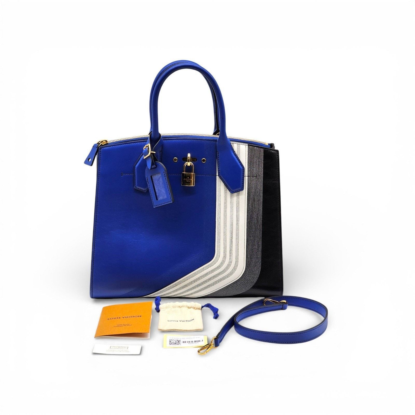 Louis Vuitton City Steamer M54763 Pre-Fall 2017 Leather Tote Runway Size ONE SIZE - 10 Thumbnail