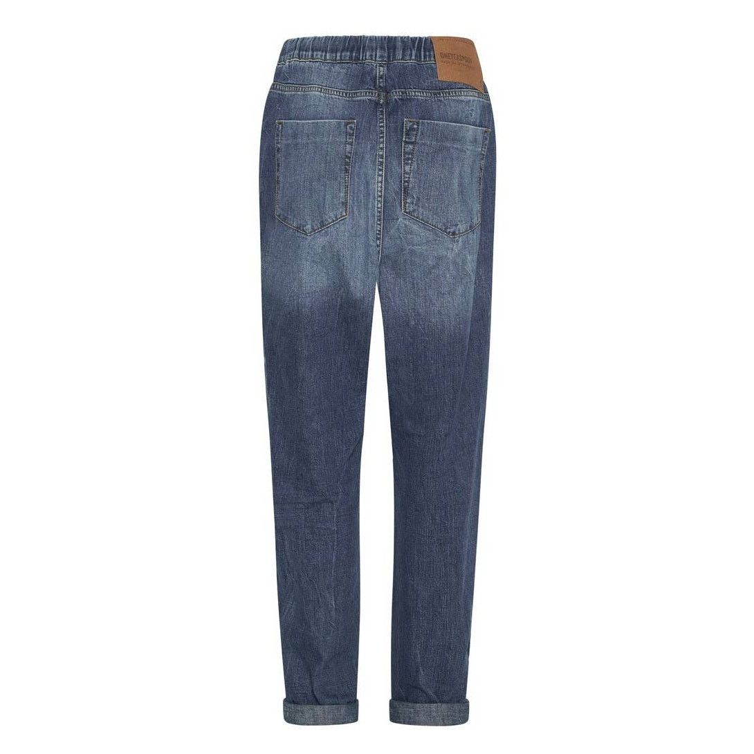 One Teaspoon New One Teaspoon HIGH WAIST SHABBIES DRAWSTRING JEANS $180 Size 26" / US 2 / IT 38 - 2 Thumbnail