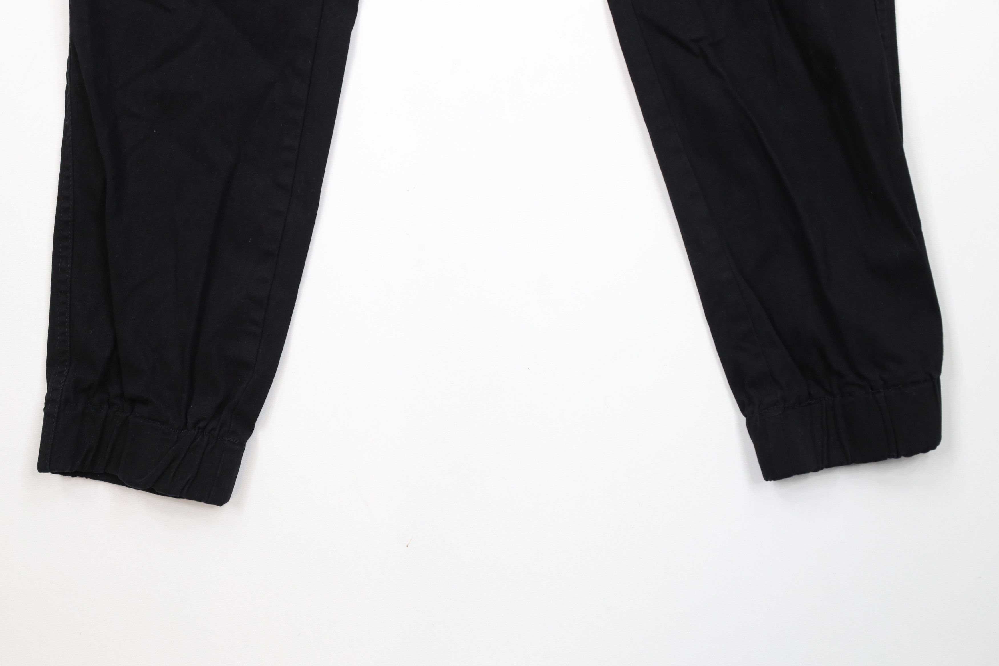 Vintage × WeSC WESC Streetwear Cuffed Cargo Joggers Jogger Pants Black Size US 36 / EU 52 - 4 Thumbnail