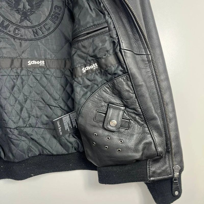 Schott Schott NYC Leather Jacket Cowhide ID 6875 Size S Size US S / EU 44-46 / 1 - 10 Thumbnail