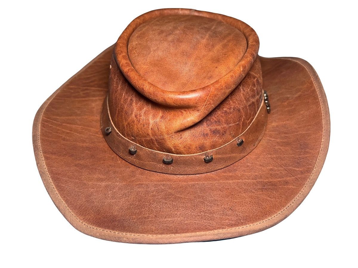 Cowboy Equipment LEATHER HAT CROCODILE COWBOY BAND Size ONE SIZE - 7 Thumbnail
