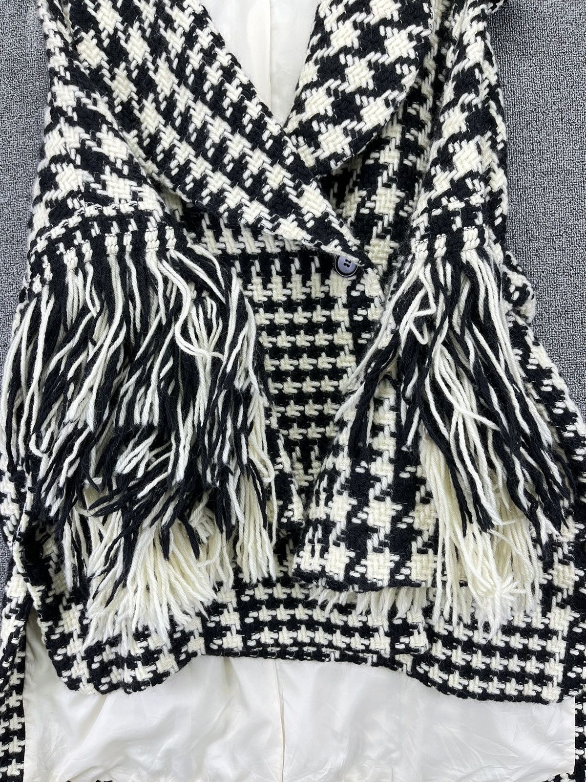 Issey Miyake Vintage Issey Miyake X Tsumori Chisato Knitted Jacket Size L / US 10 / IT 46 - 17 Thumbnail