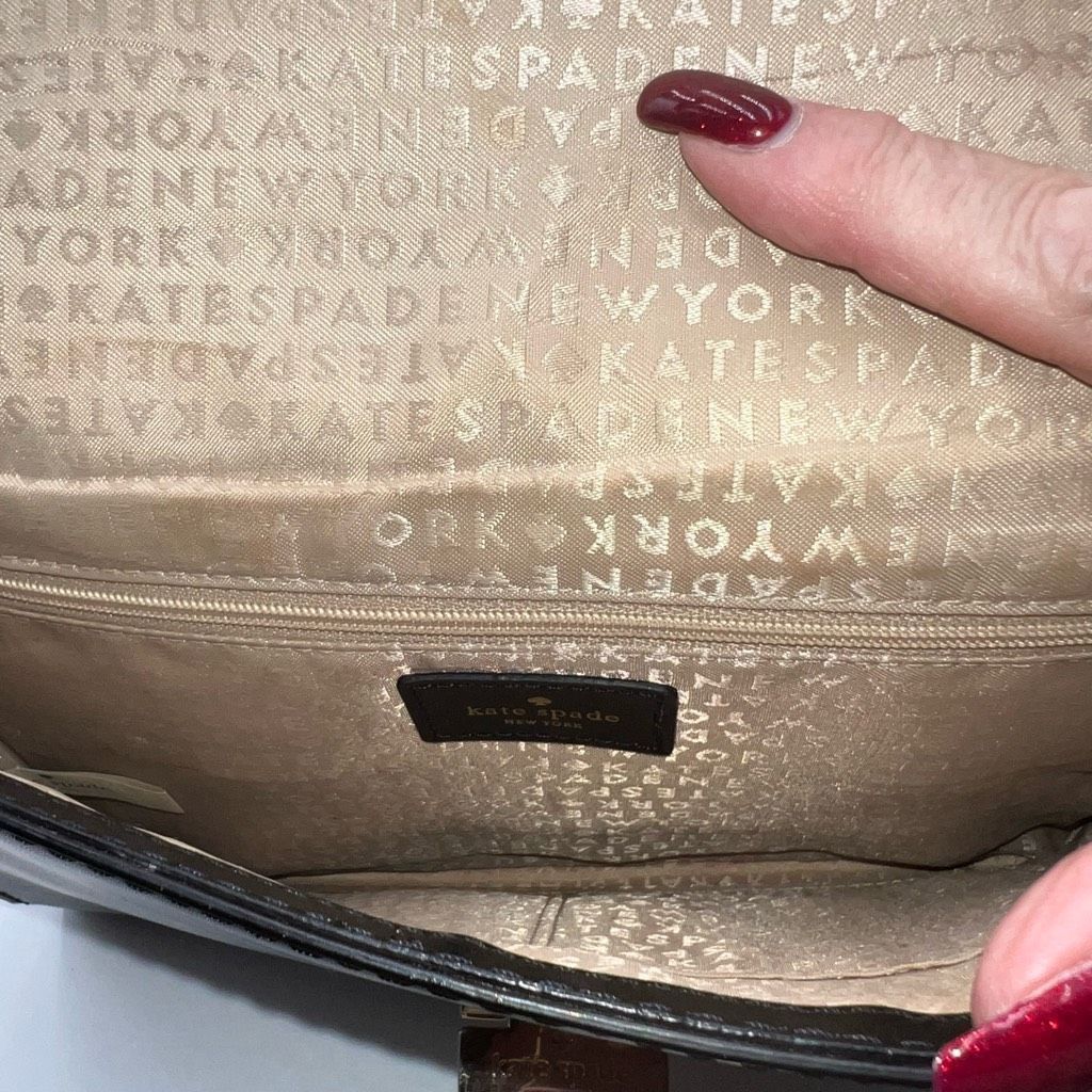 Kate Spade Kate Spade Harwood Place Fiona Leather Square Crossbody Bag Size ONE SIZE - 11 Thumbnail