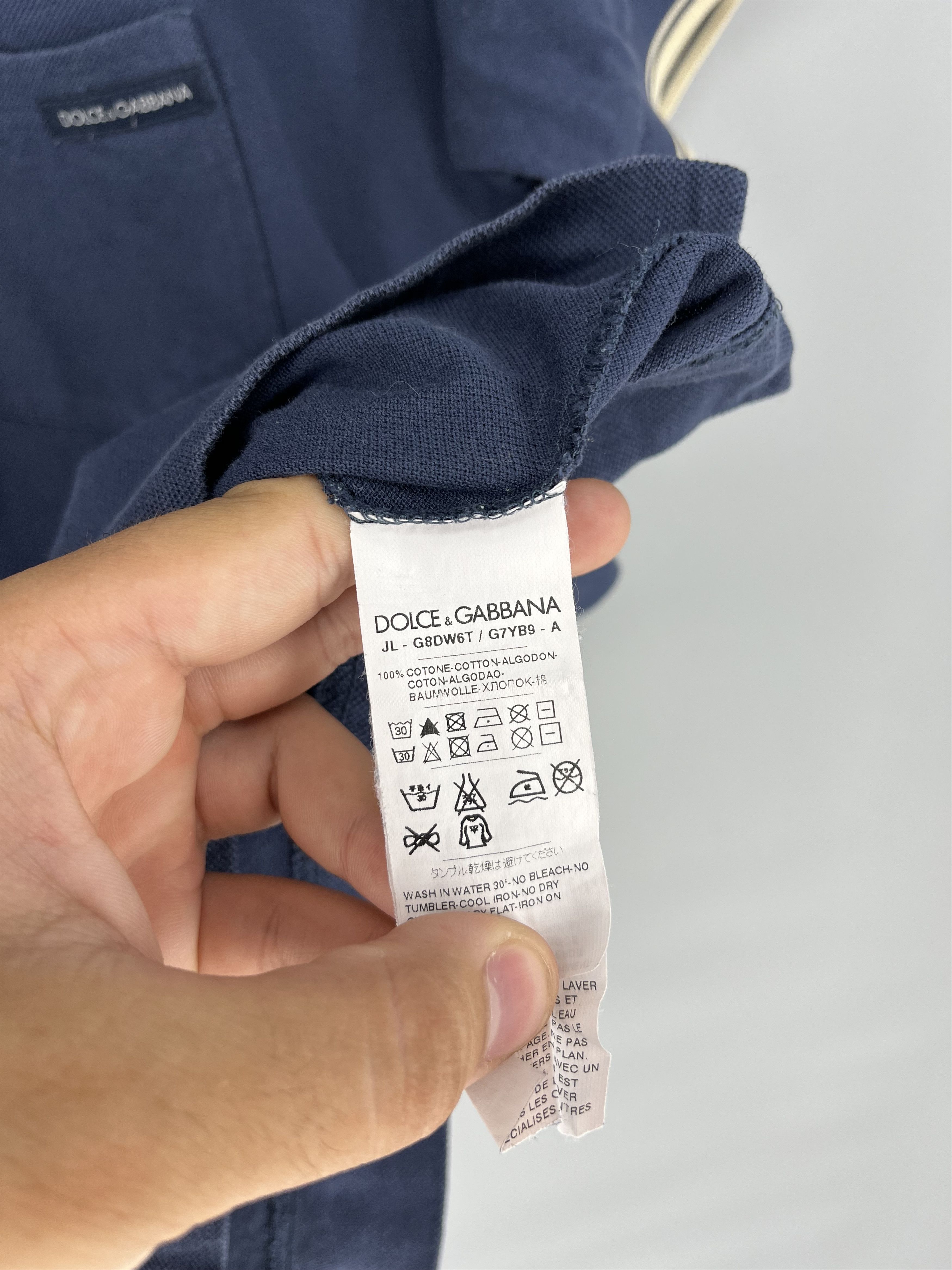 Dolce & Gabbana Vintage Y2K Dolce&Gabbana Basic Polo T-Shirt Size US M / EU 48-50 / 2 - 8 Thumbnail
