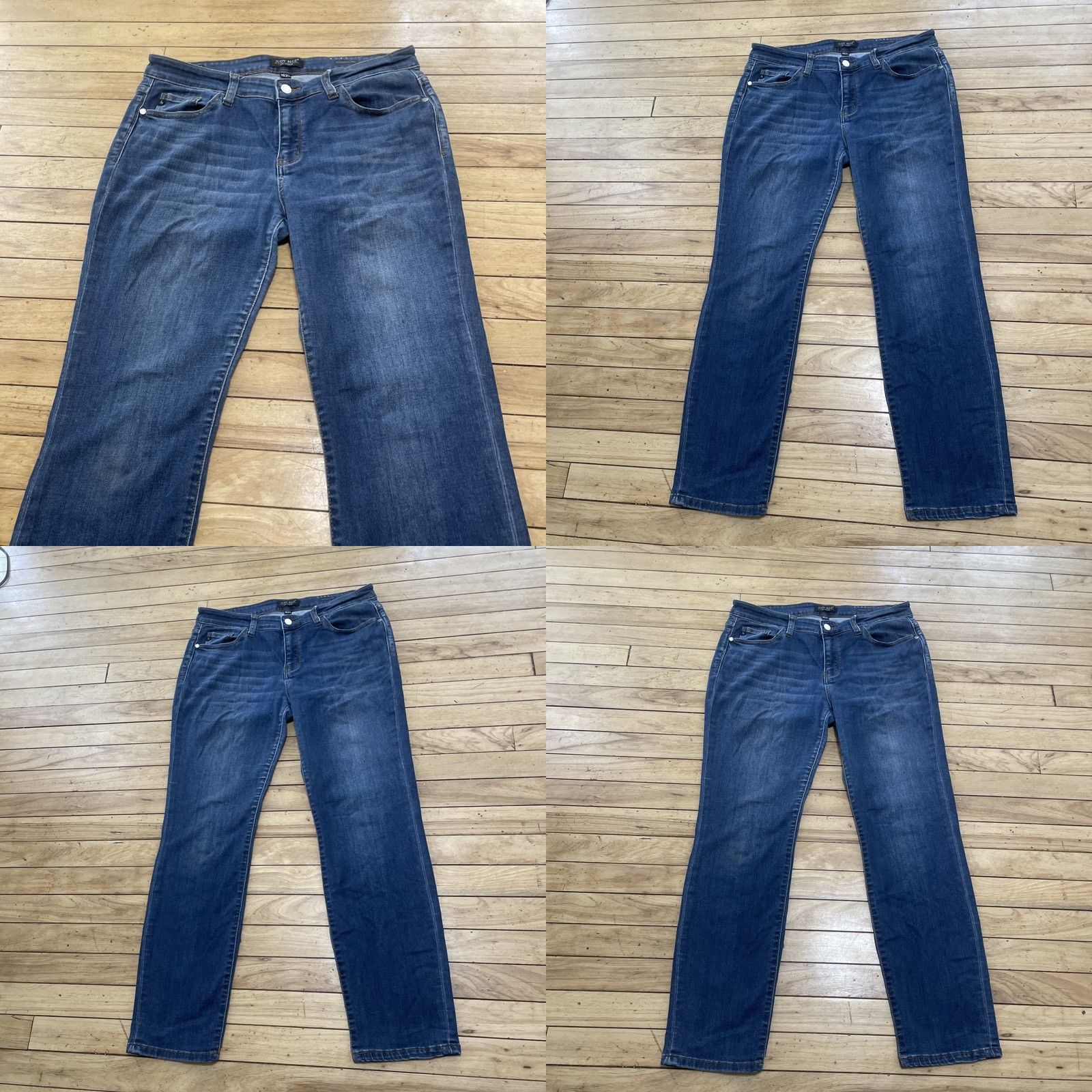 Denime Judy Blue Los Angeles Jeans Women 15 32 Straight Mid Stretch Lightweight Denim Jeans Size 36" / US 14 / IT 50 - 11 Thumbnail