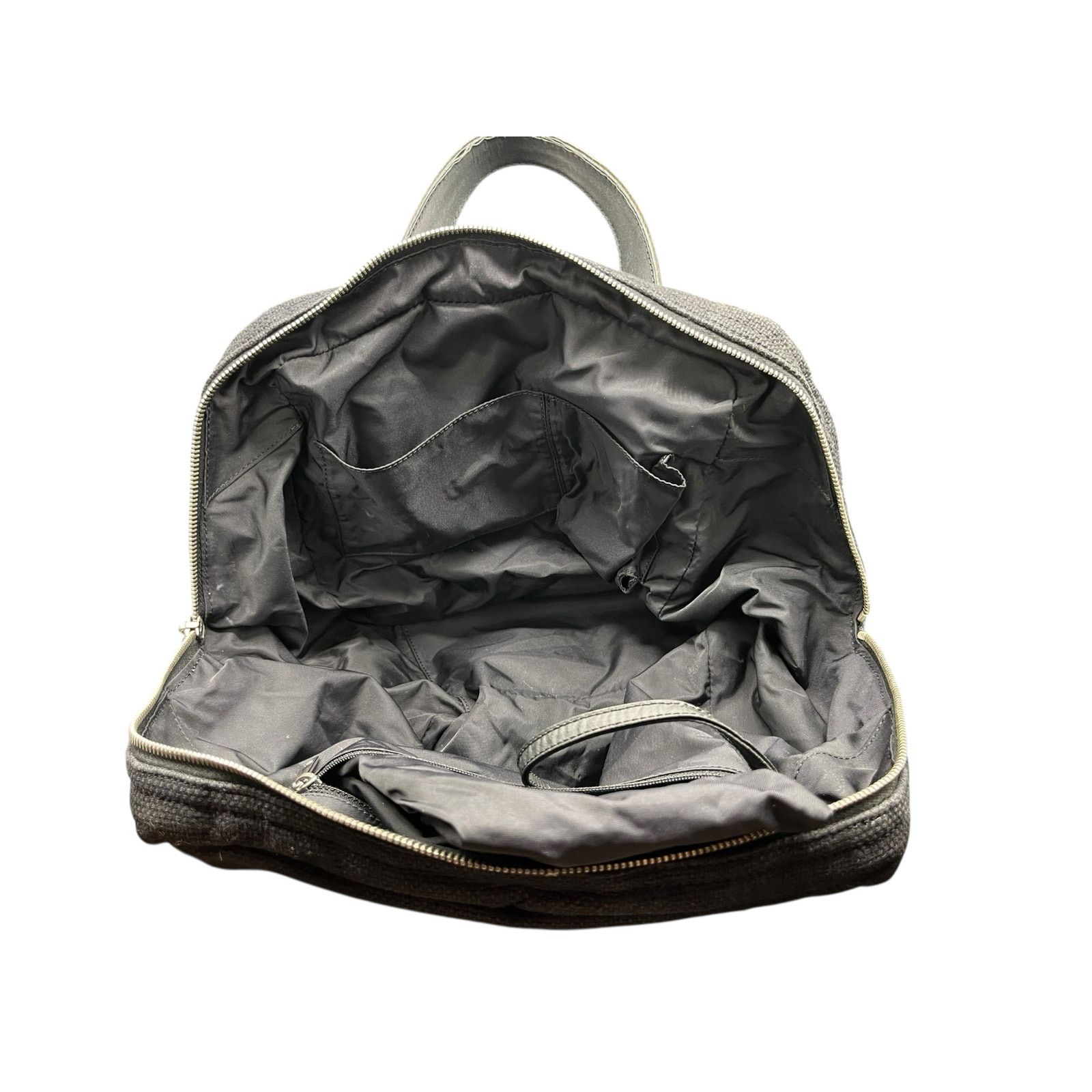 Chanel Chanel Biarritz Black Quilted Canvas Bowler Bag Size ONE SIZE - 3 Thumbnail
