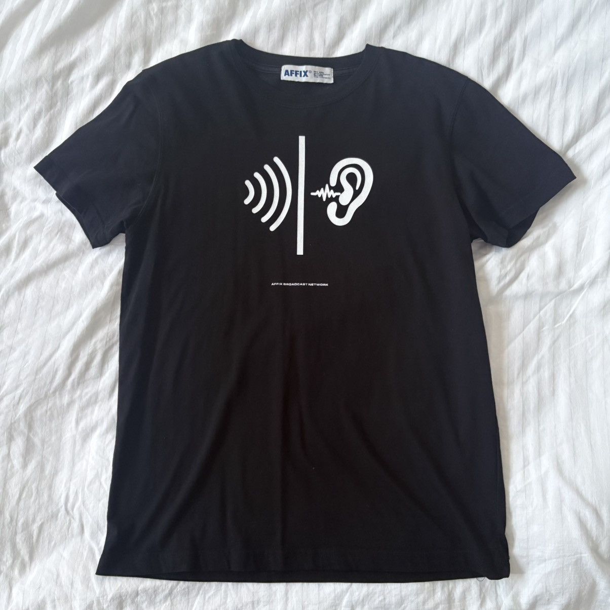 AFFXWRKS AFFIX Broadcast Network A.B.N. S/S T-Shirt Black Size US S / EU 44-46 / 1 - 1 Thumbnail