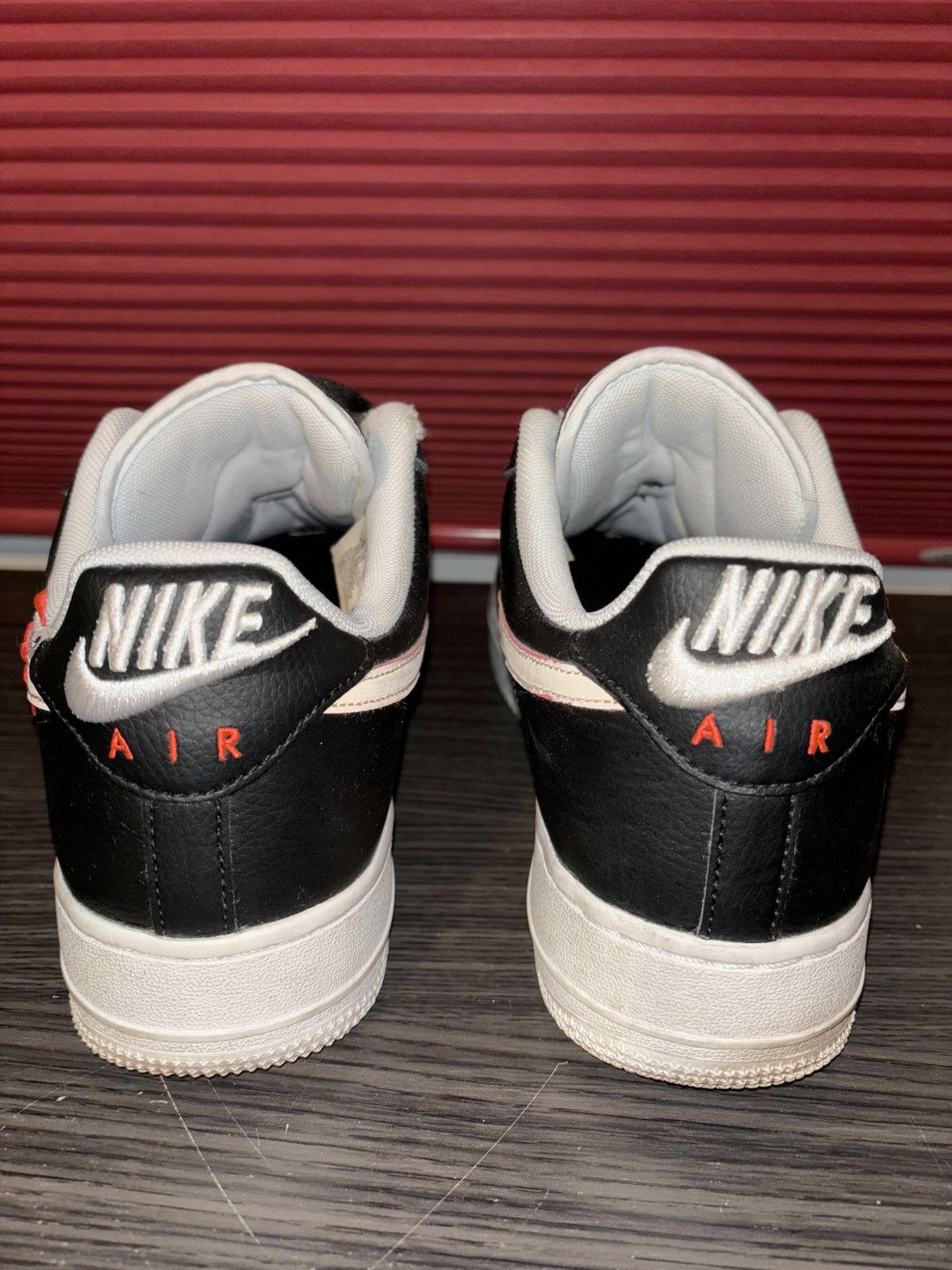 Nike × Vintage Nike Air Force 1 Low ‘Worldwide Pack - Black Crimson’ Size US 10 / EU 43 - 3 Thumbnail