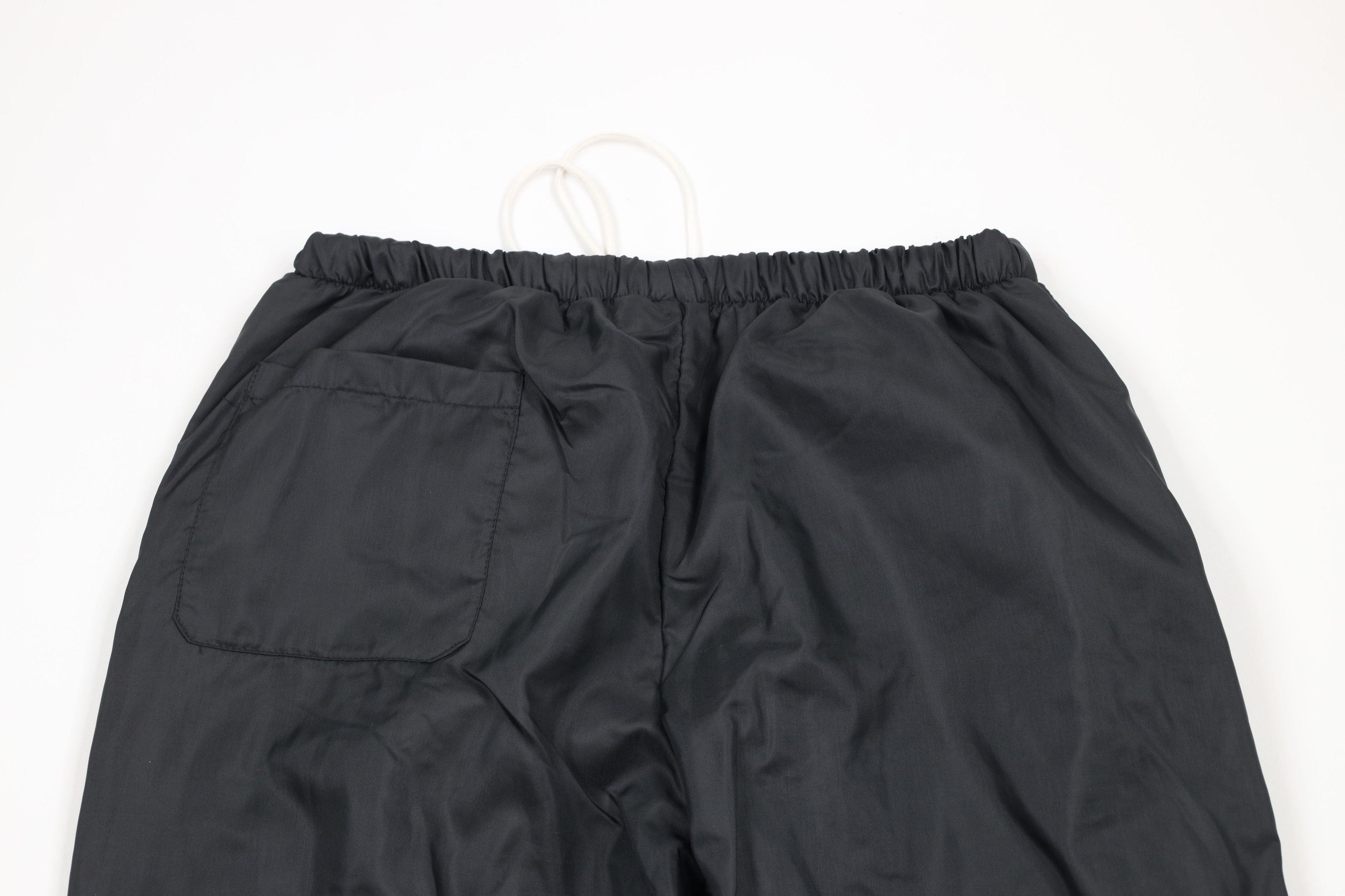 Vintage Vintage 70s Streetwear Lined Cuffed Joggers Pants Black USA Size US 40 / EU 56 - 9 Thumbnail