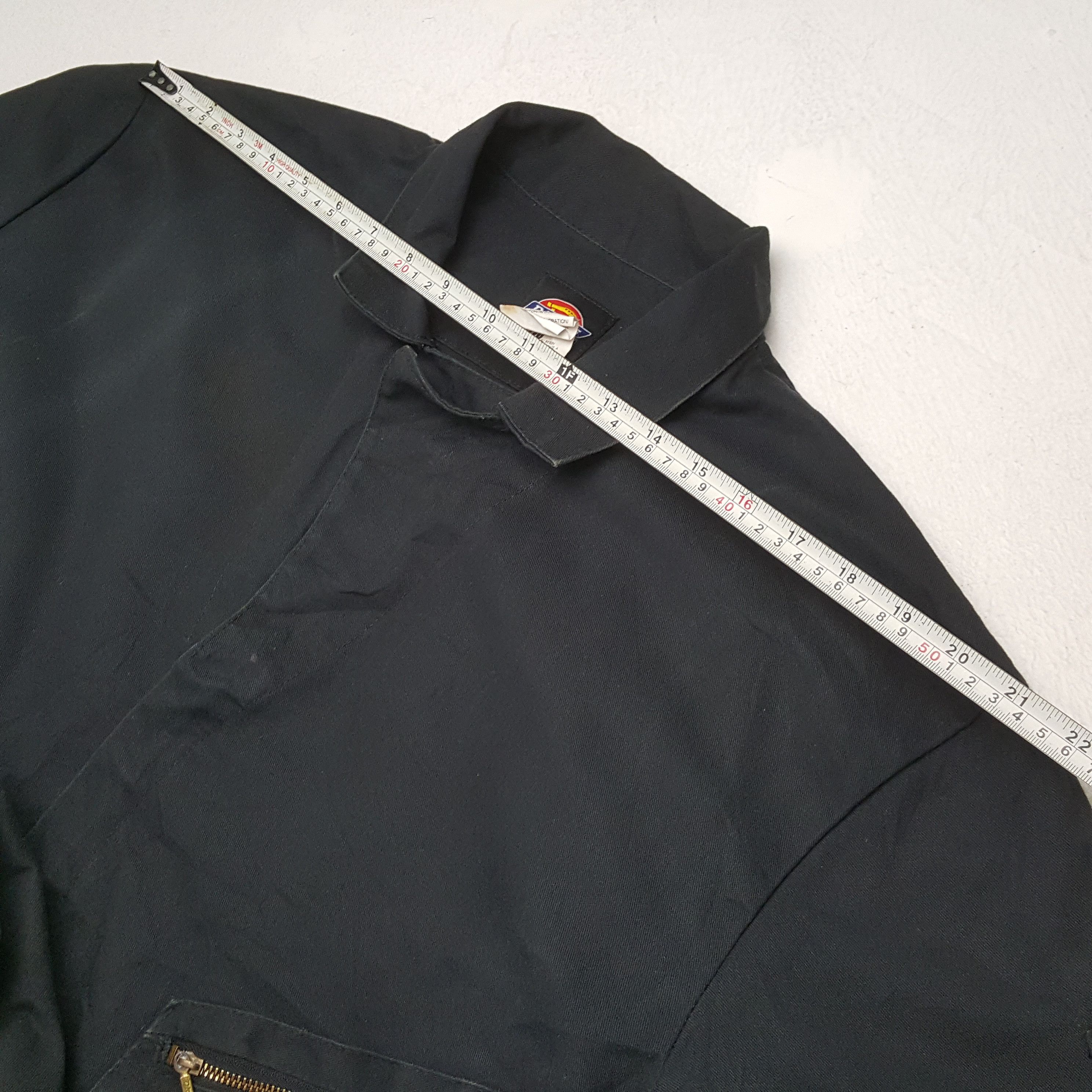 Dickies × Vintage DICKIES X Custom Art SKULL Design Coverall Jacket Size US L / EU 52-54 / 3 - 9 Thumbnail