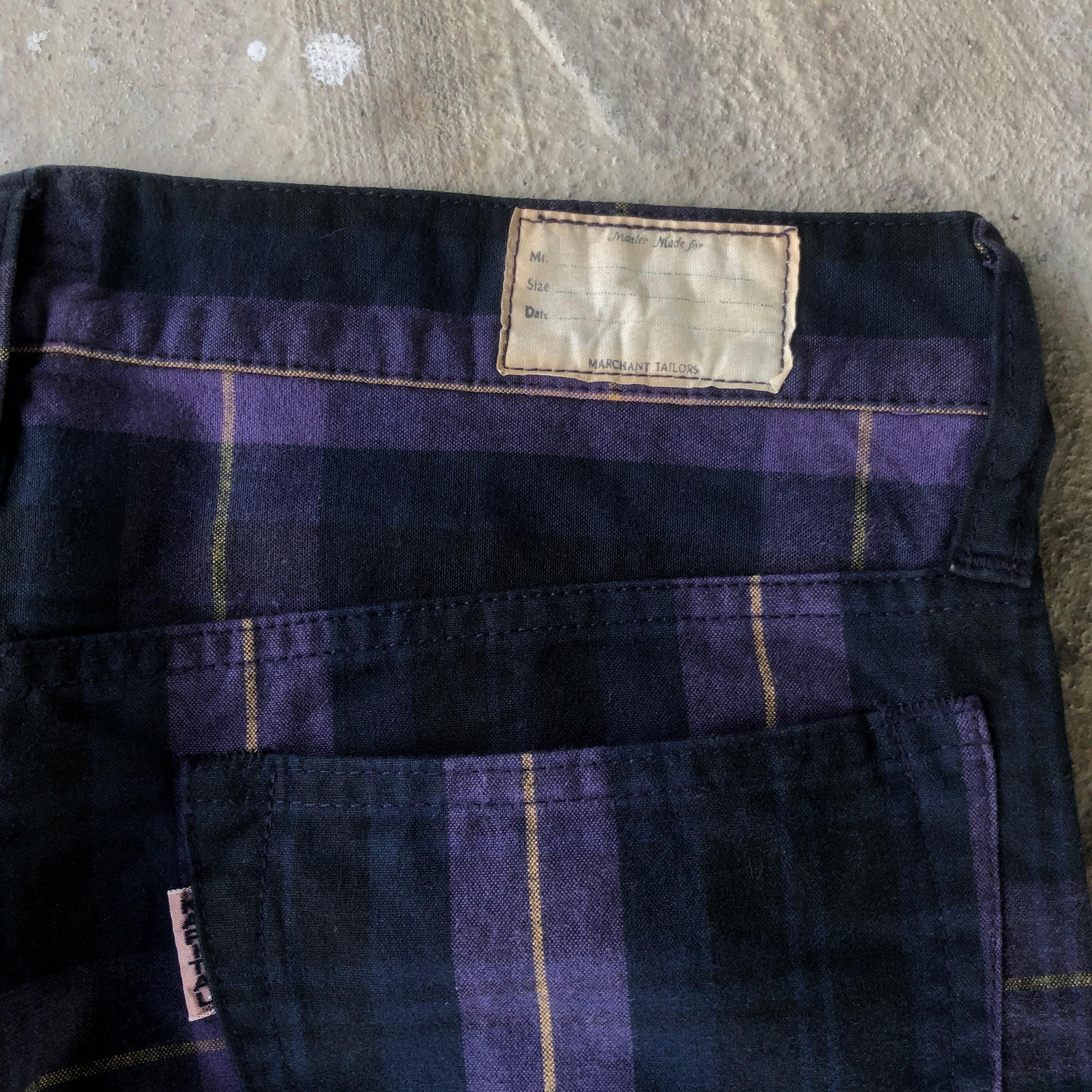 Kapital × Kapital Kountry 00s Kapital Plaid Jeans Size US 28 / EU 44 - 3 Thumbnail