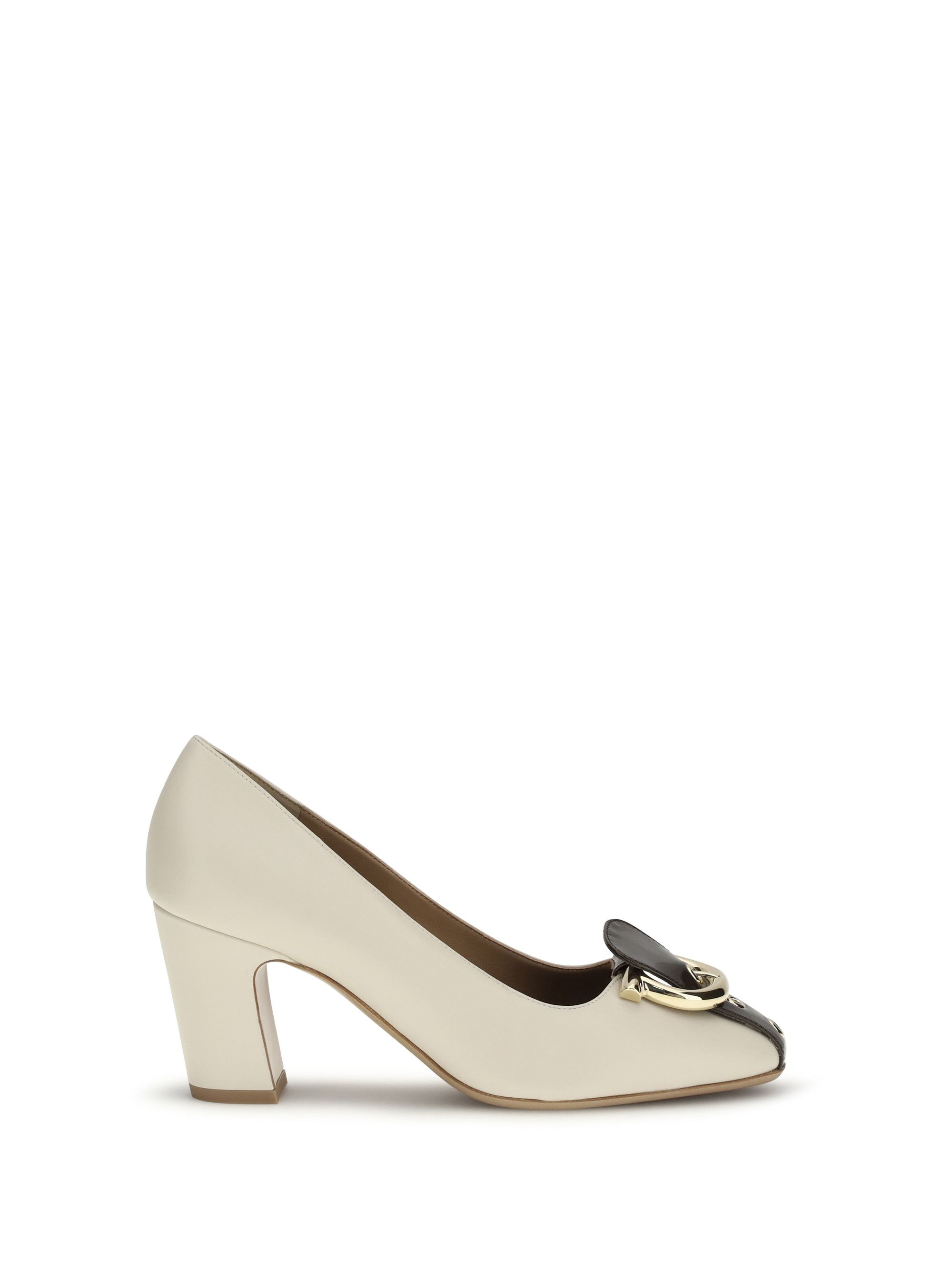 Salvatore Ferragamo Leather Pumps Size US 6 / IT 36 - 1 Thumbnail