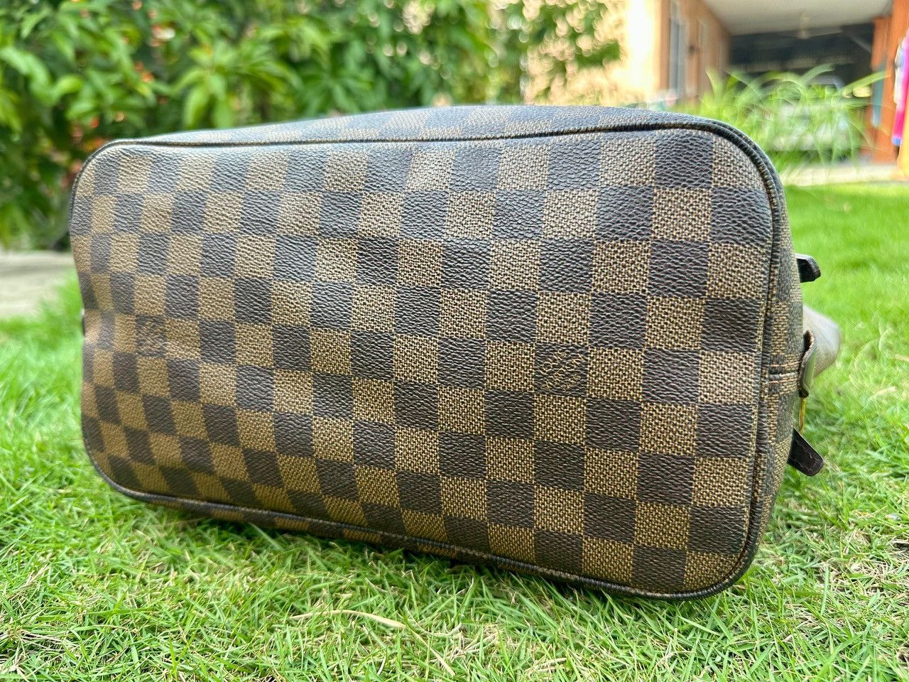 Louis Vuitton Authentic Louis Vuitton Damier Ebene Rivington PM Tote Bag Size ONE SIZE - 4 Thumbnail