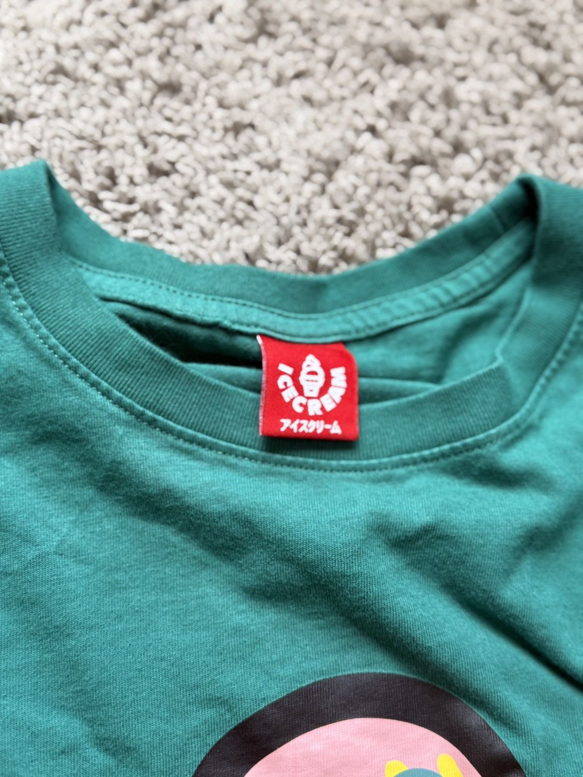 Icecream Ice cream logo green tee Size US XL / EU 56 / 4 - 3 Thumbnail