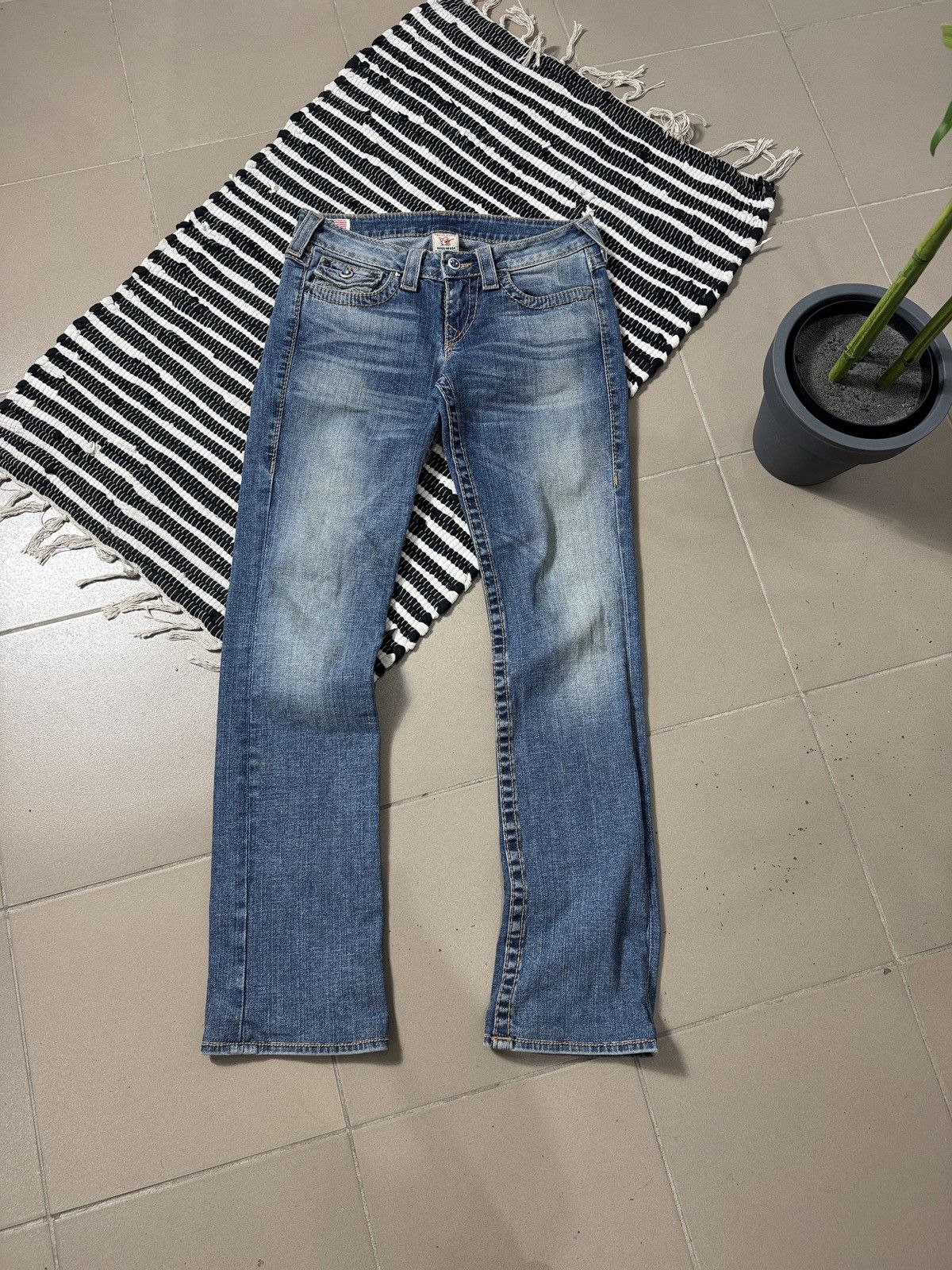 True Religion VINTAGE TRUE RELIGION 2000s JEANS Size 28" / US 6 / IT 42 - 2 Thumbnail