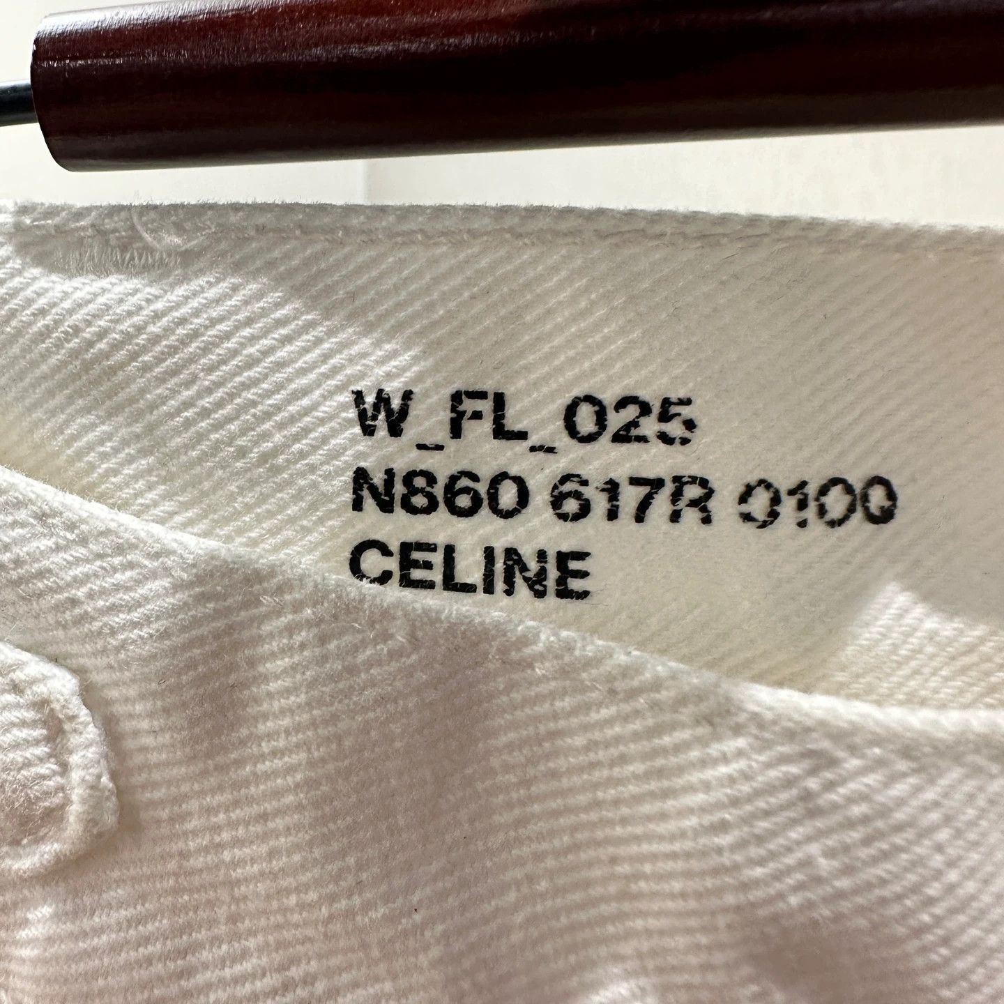 Celine Celine may759 Triomphe Chain Jeans US 28 Cotton Size 28" / US 6 / IT 42 - 3 Thumbnail