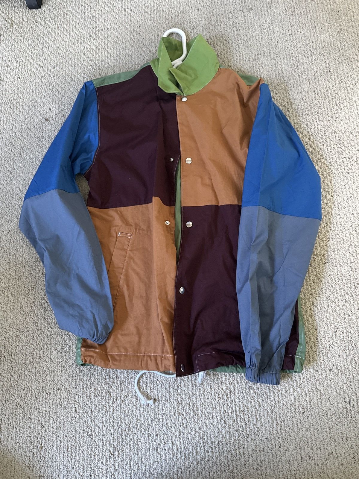 Comme des Garcons Comme des Garcons Colorblock Pattern Long Sleeve Shirt Size US L / EU 52-54 / 3 - 1 Thumbnail