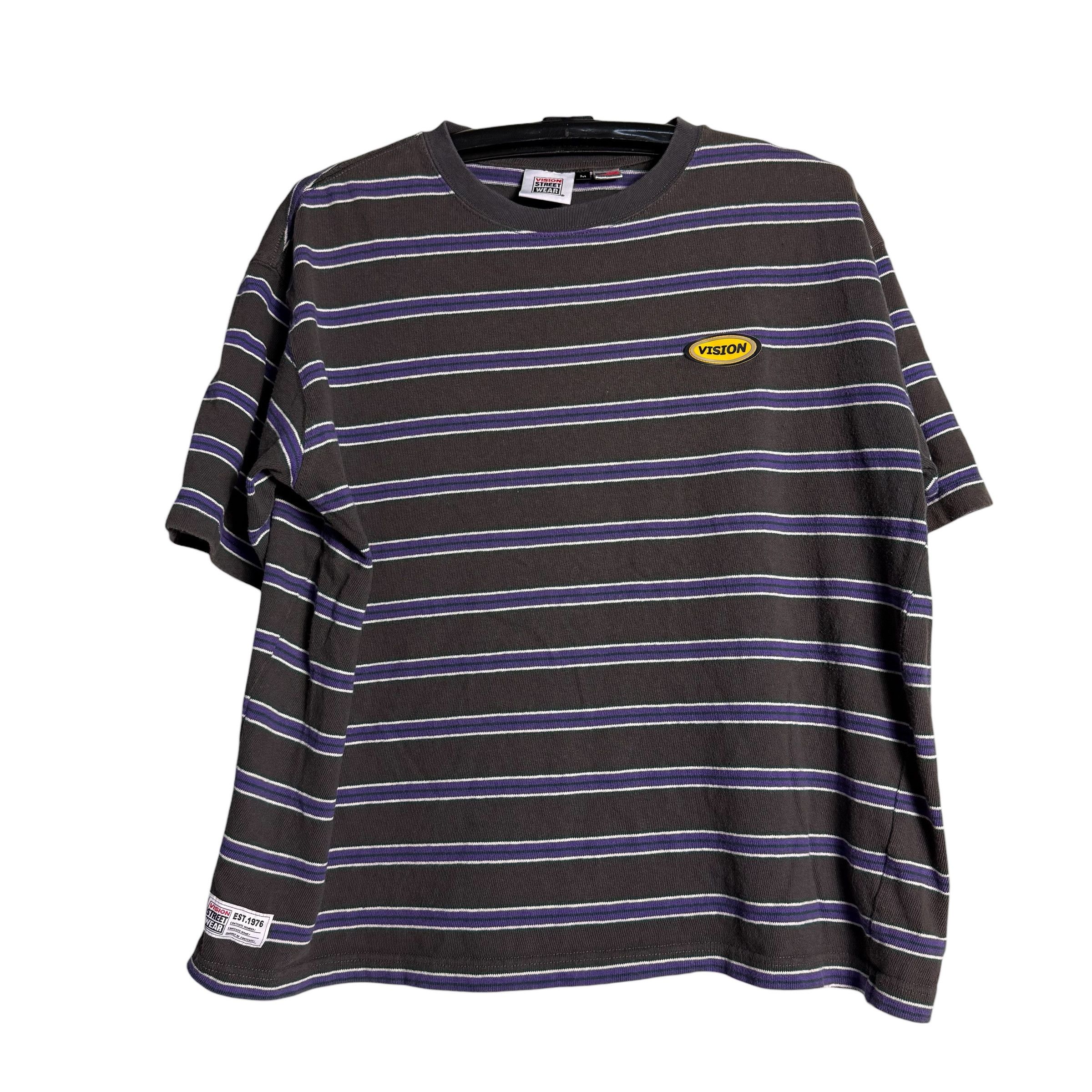 Vision Streetwear 🔥RARE🔥Vision Streetwear Stripes Oversized T-shirt Size US M / EU 48-50 / 2 - 1 Thumbnail