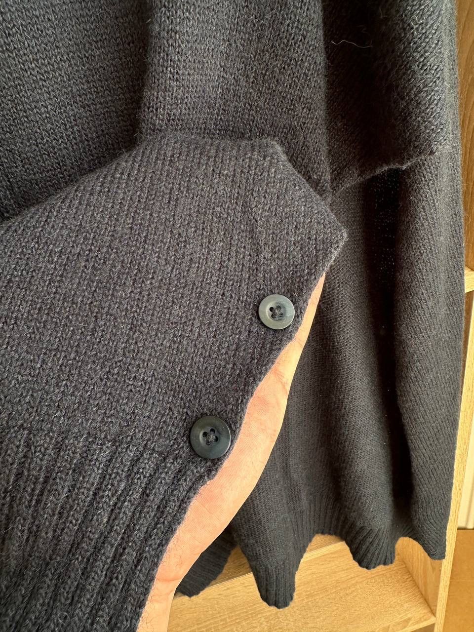 Japanese Brand × Vintage Vintage Hartford Wool Blue Poncho Sweater Size US M / EU 48-50 / 2 - 10 Thumbnail