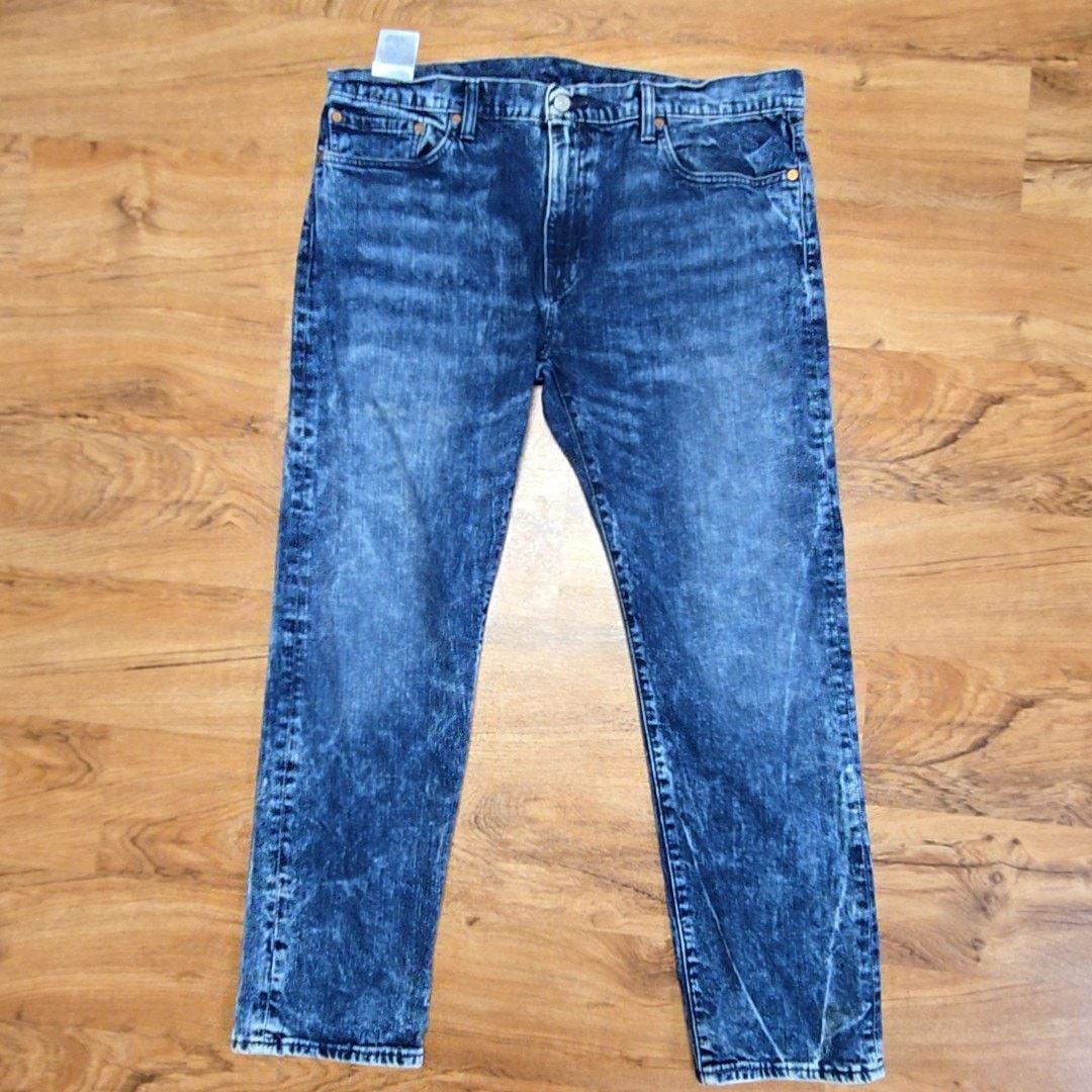 Levi's Levi's Acid Wash Jeans Classic Straight Leg Denim 36x30 Size US 36 / EU 52 - 5 Thumbnail