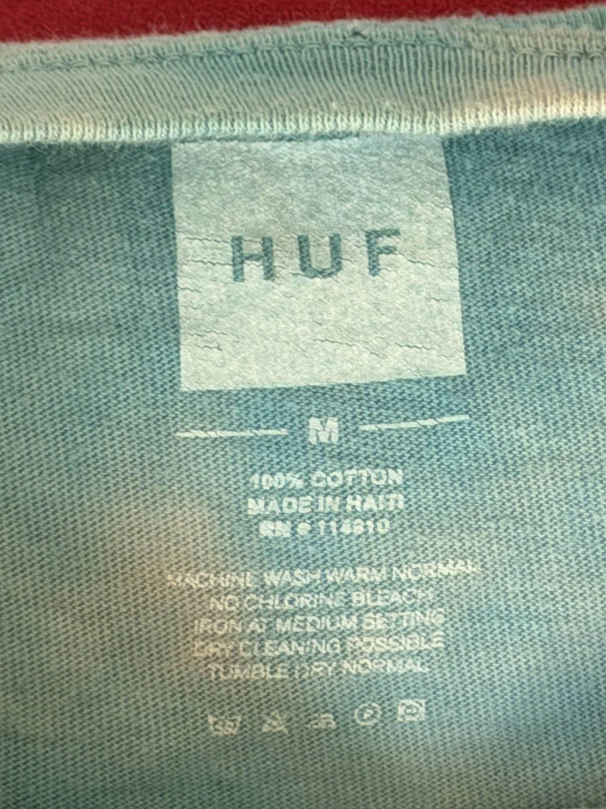 Huf Huf tie dyed t-shirt Size US M / EU 48-50 / 2 - 5 Thumbnail