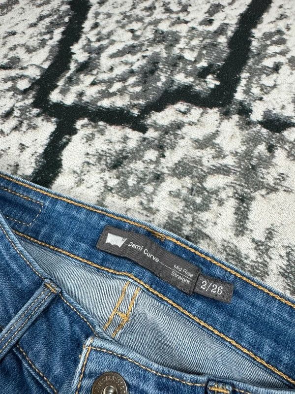Levi's Levis Demi curve 26 blue vintage jeans Size 26" / US 2 / IT 38 - 4 Thumbnail