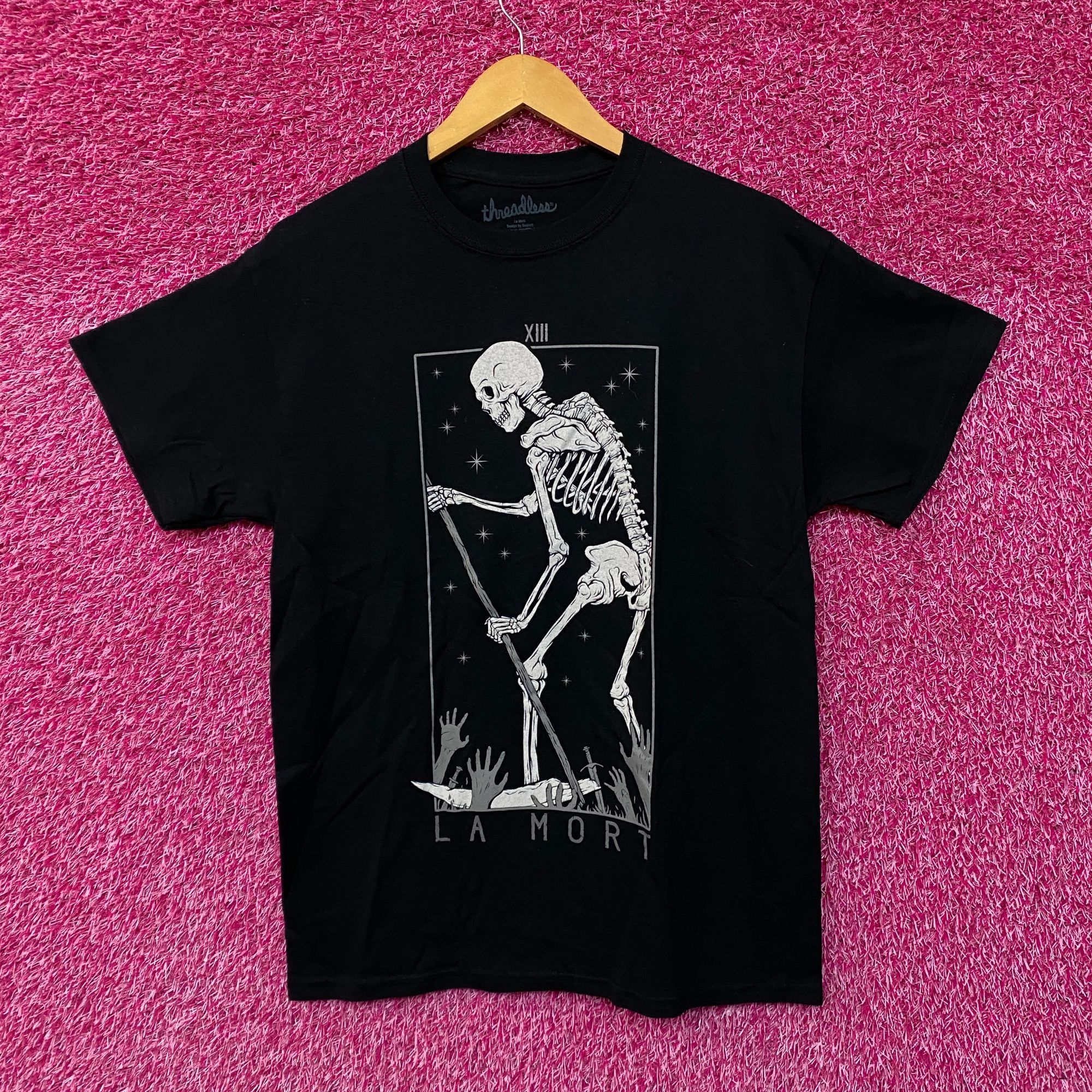 Threadless La Mort Death Tshirt size medium Size US M / EU 48-50 / 2 - 1 Thumbnail