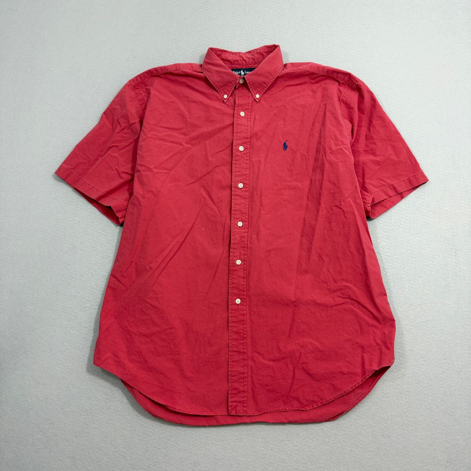 Polo Ralph Lauren Vintage Polo Ralph Lauren Blake Short Sleeve Button Shirt XL Size US XL / EU 56 / 4 - 1 Thumbnail