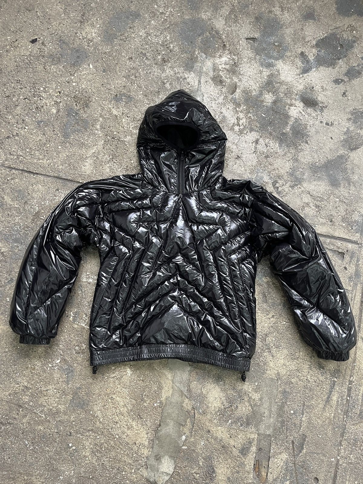 Bad Son Badson Black Star Puffer Jacket (unisex) Size US S / EU 44-46 / 1 - 2 Thumbnail