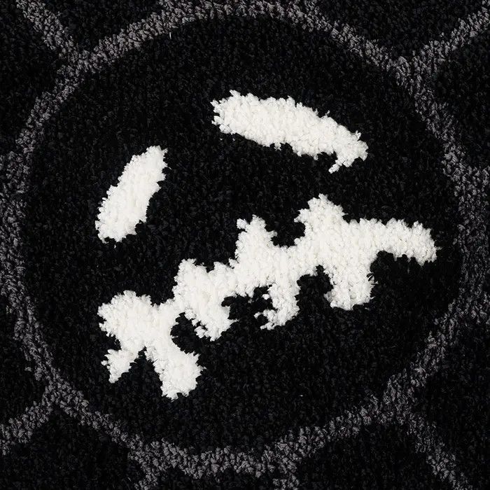 Handmade 100cm 3D Handmade Smiley Flower Art Soft Rug Size ONE SIZE - 6 Thumbnail