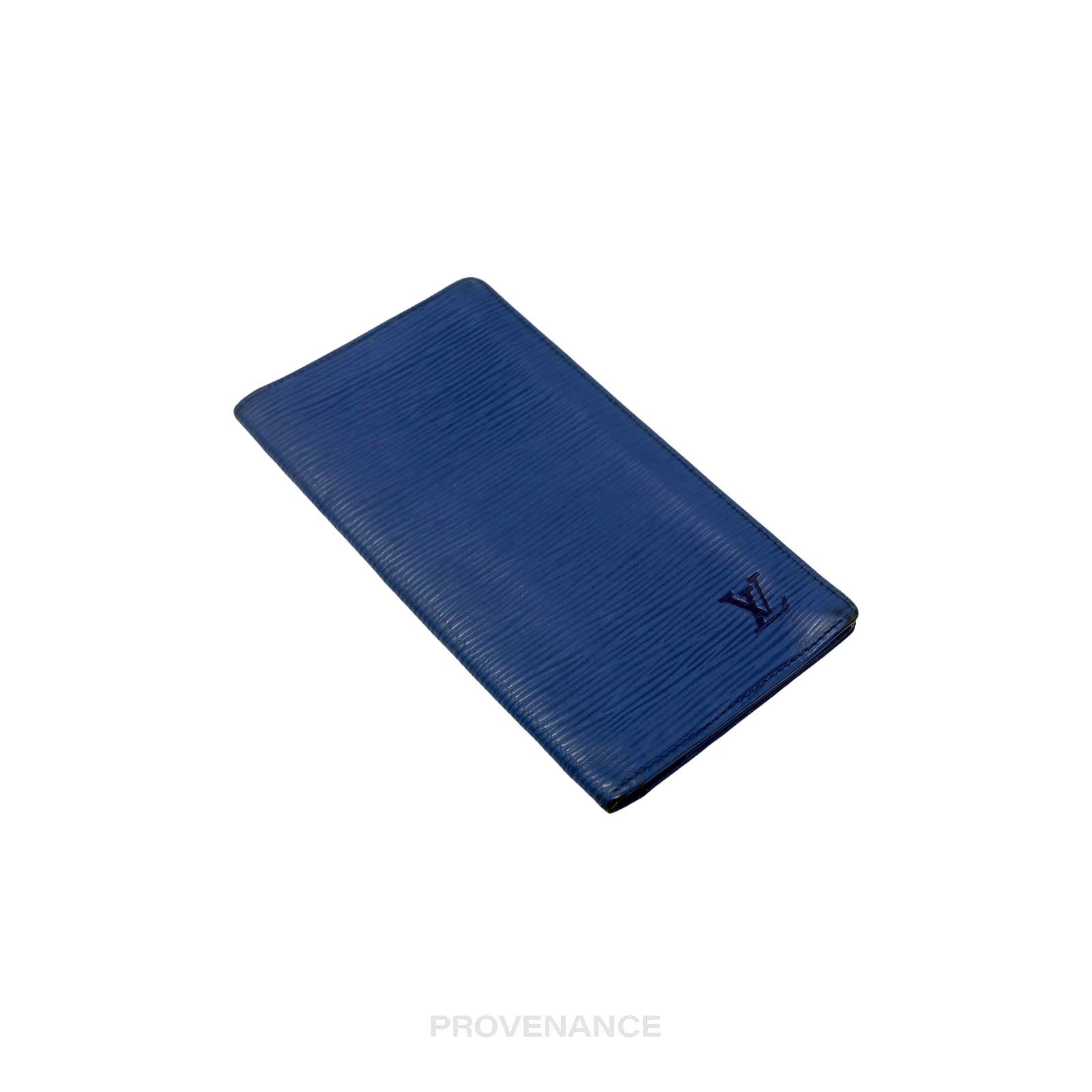 Louis Vuitton 🔴 Louis Vuitton Long Wallet - Toledo Blue Epi Leather Size ONE SIZE - 4 Thumbnail