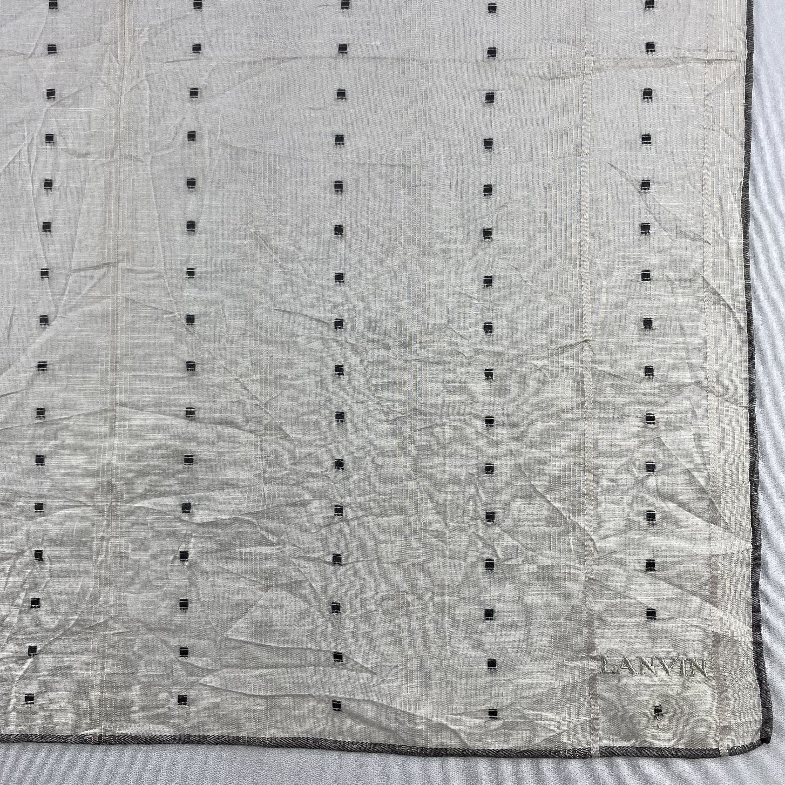Lanvin × Vintage Lanvin Bandana/ Handkerchief / Neckerchief Size ONE SIZE - 3 Thumbnail