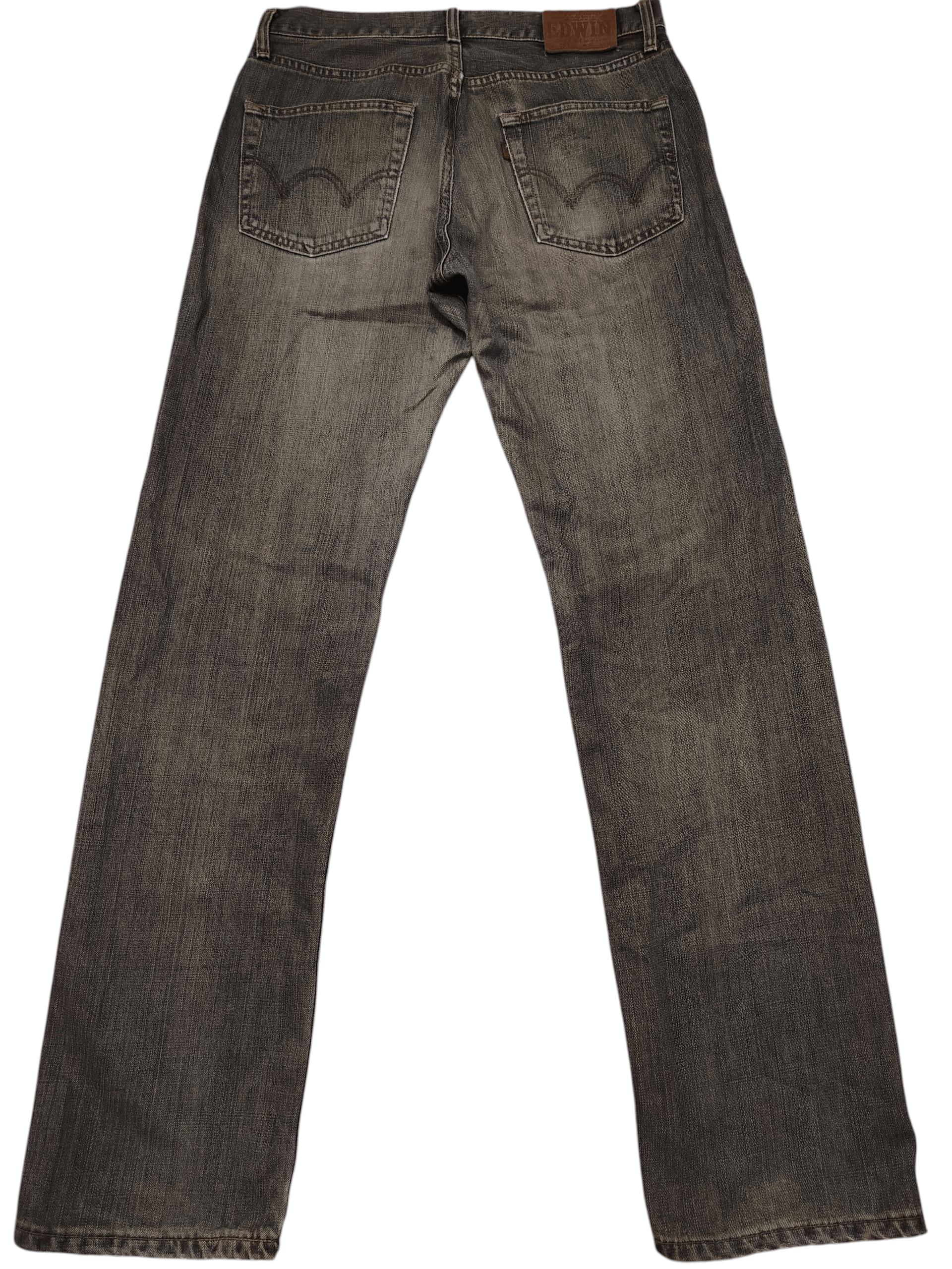 Edwin Japanese Edwin Studed Jeans Distressed Jeans Size US 31 - 1 Thumbnail
