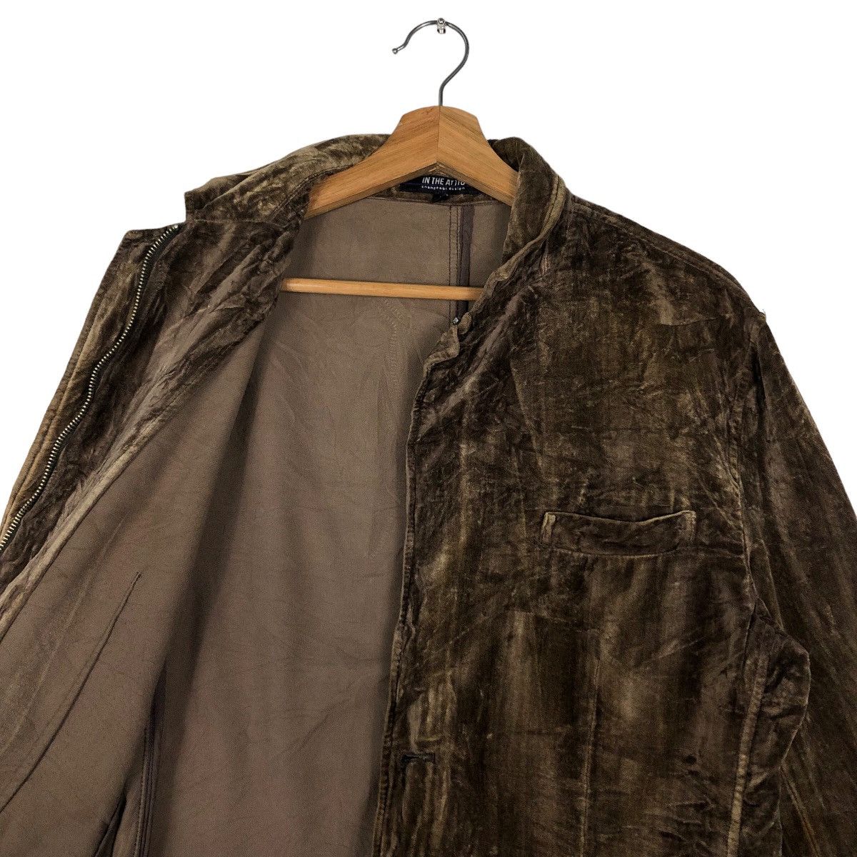 In The Attic 🔥Vintage Velvet Chore Jacket In The Attic Japan Made Size US M / EU 48-50 / 2 - 10 Thumbnail